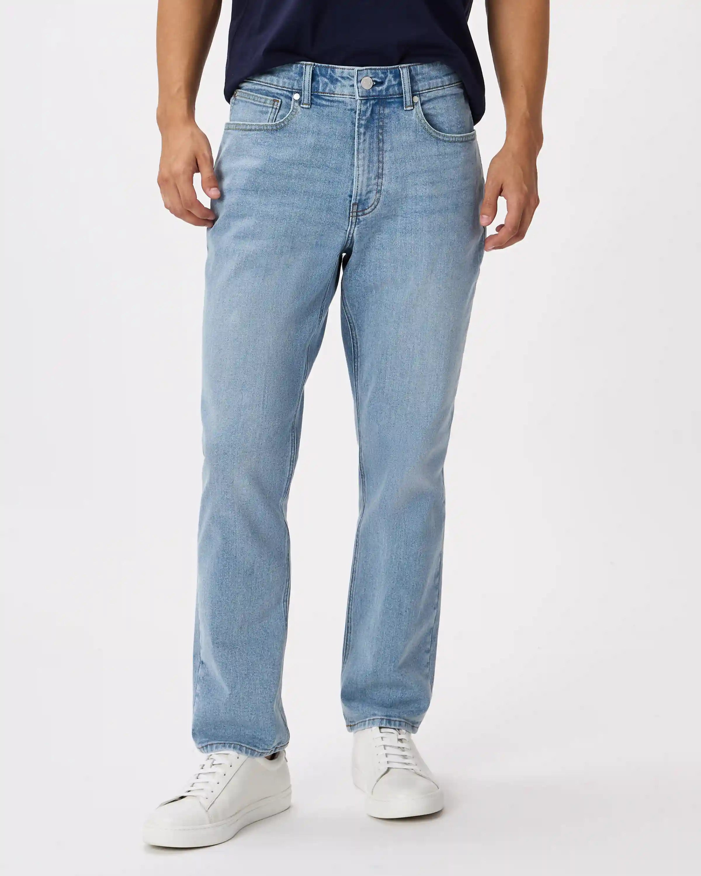 Warren Stretch Athletic Tapered Jeans
