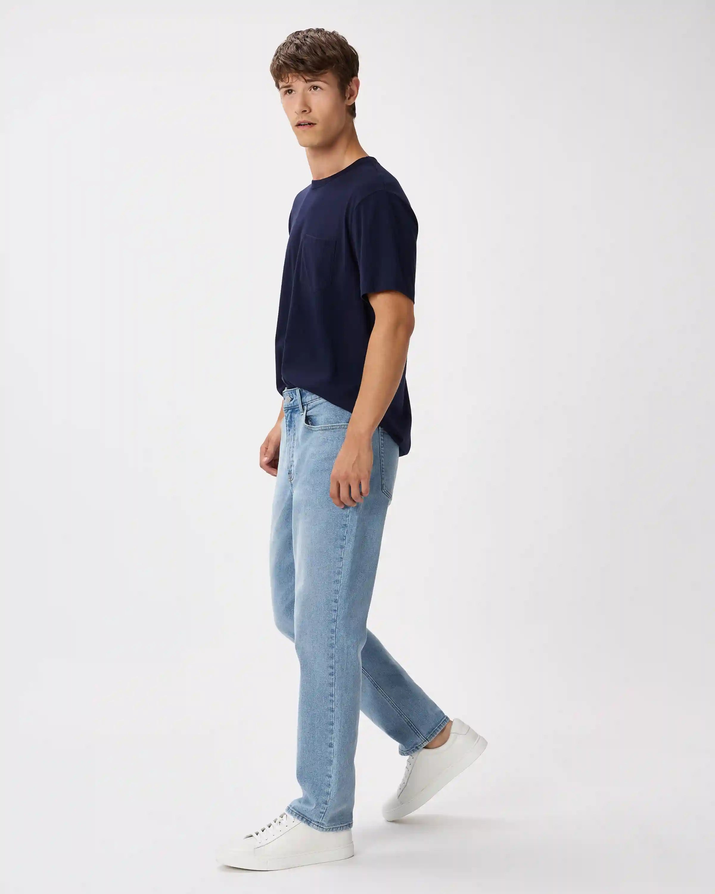Warren Stretch Athletic Tapered Jeans
