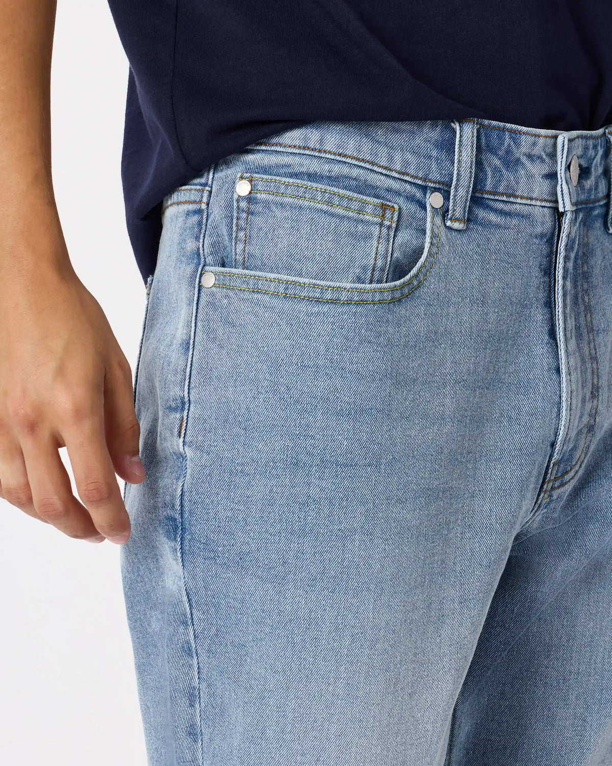 Warren Stretch Athletic Tapered Jeans