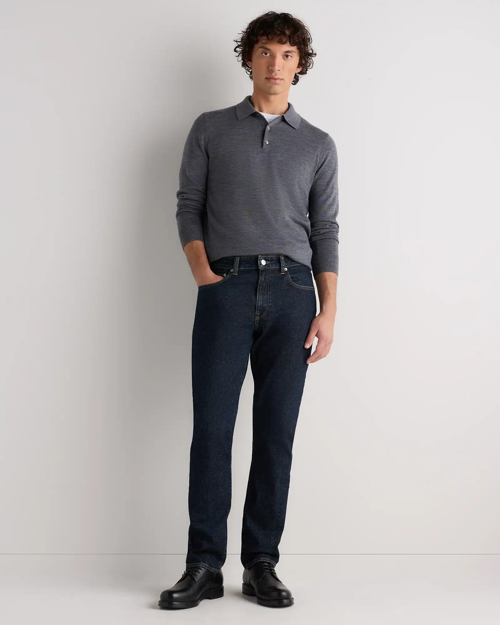 Warren Stretch Athletic Tapered Jeans