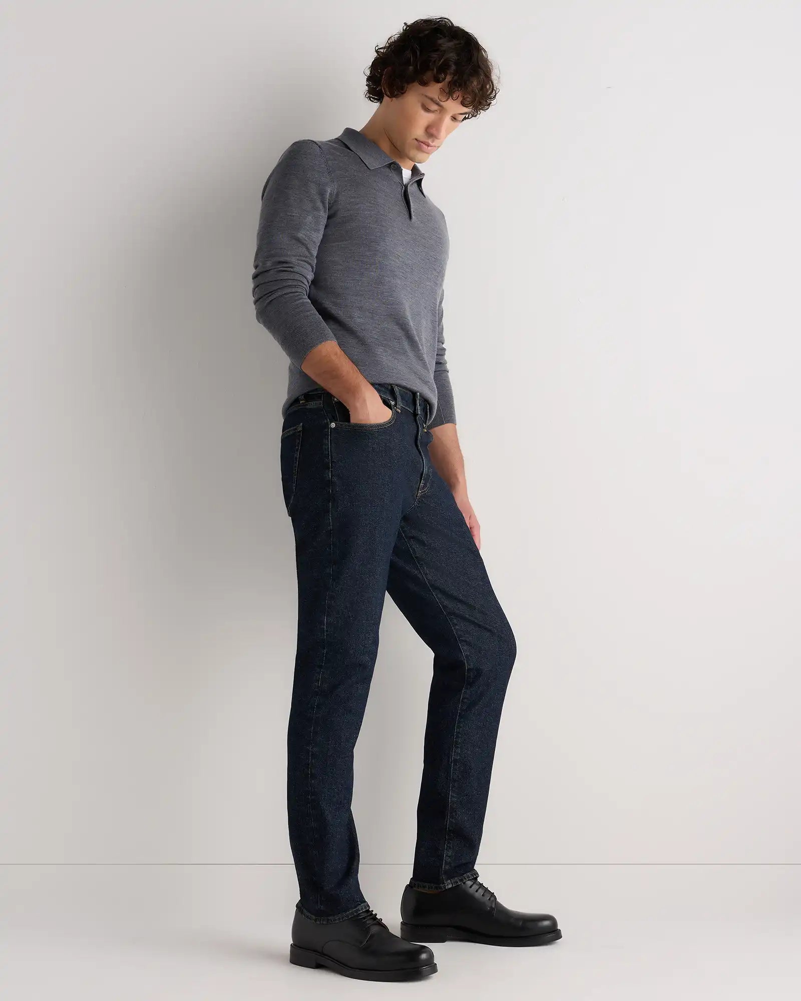 Warren Stretch Athletic Tapered Jeans
