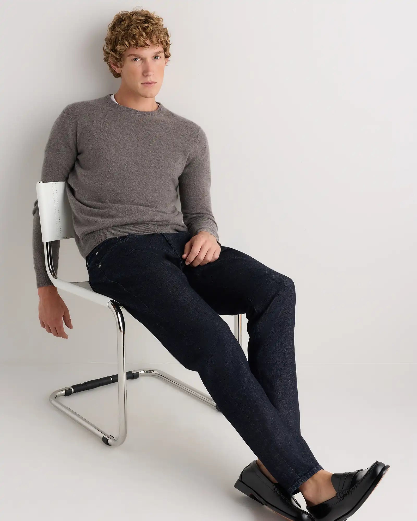 Warren Stretch Athletic Tapered Jeans