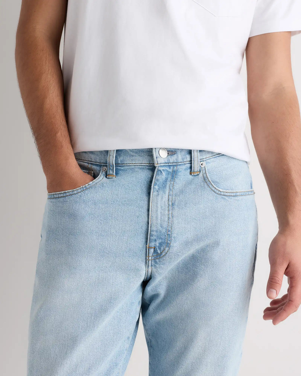 Warren Stretch Athletic Tapered Jeans