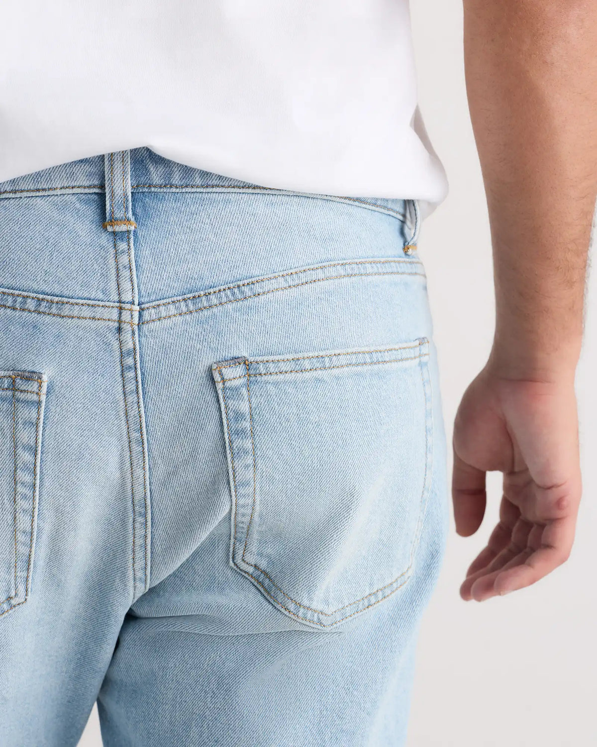 Warren Stretch Athletic Tapered Jeans