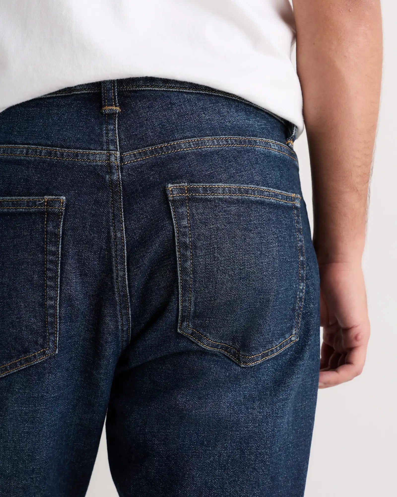 Warren Stretch Athletic Tapered Jeans