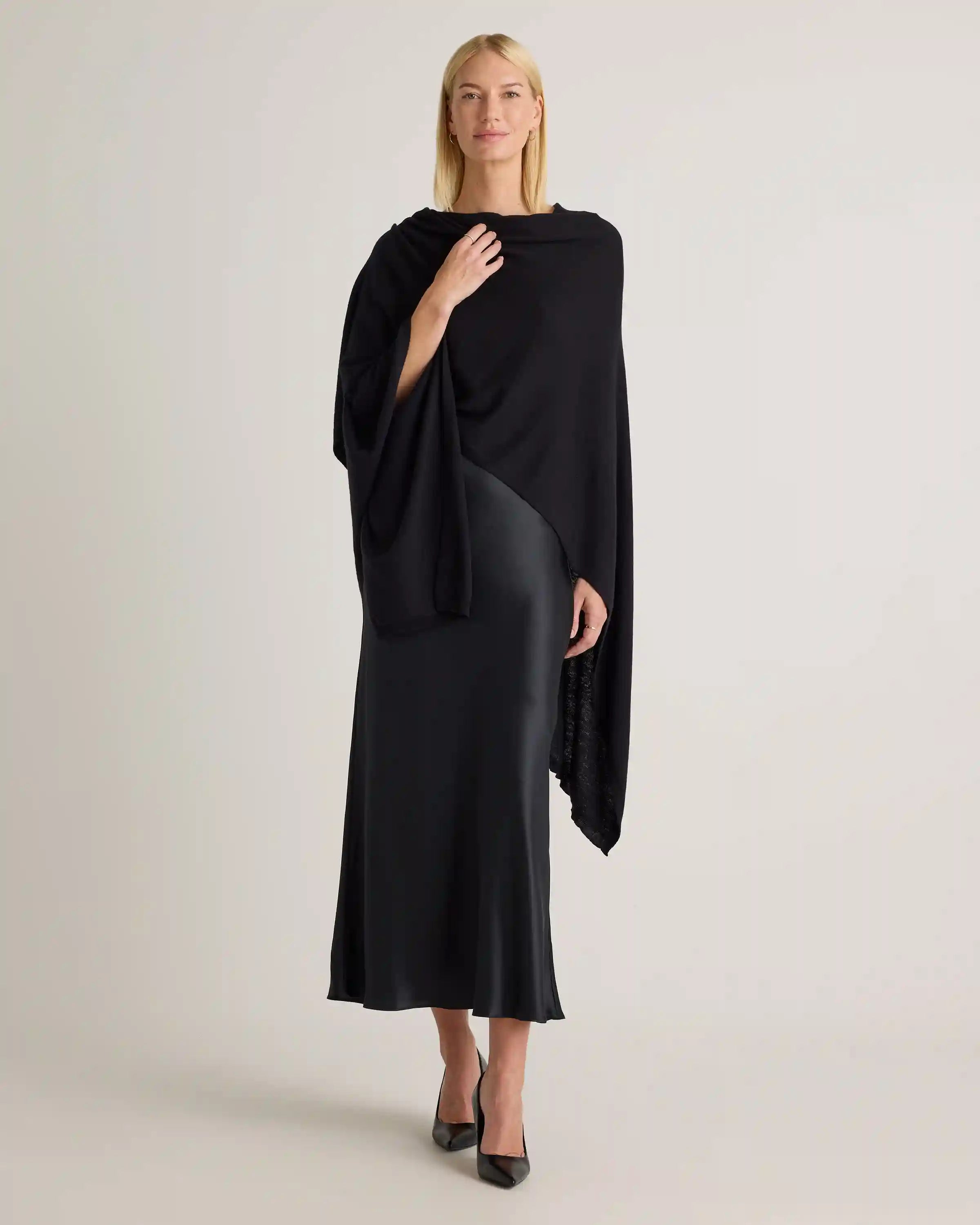 Cotton Cashmere Ruana