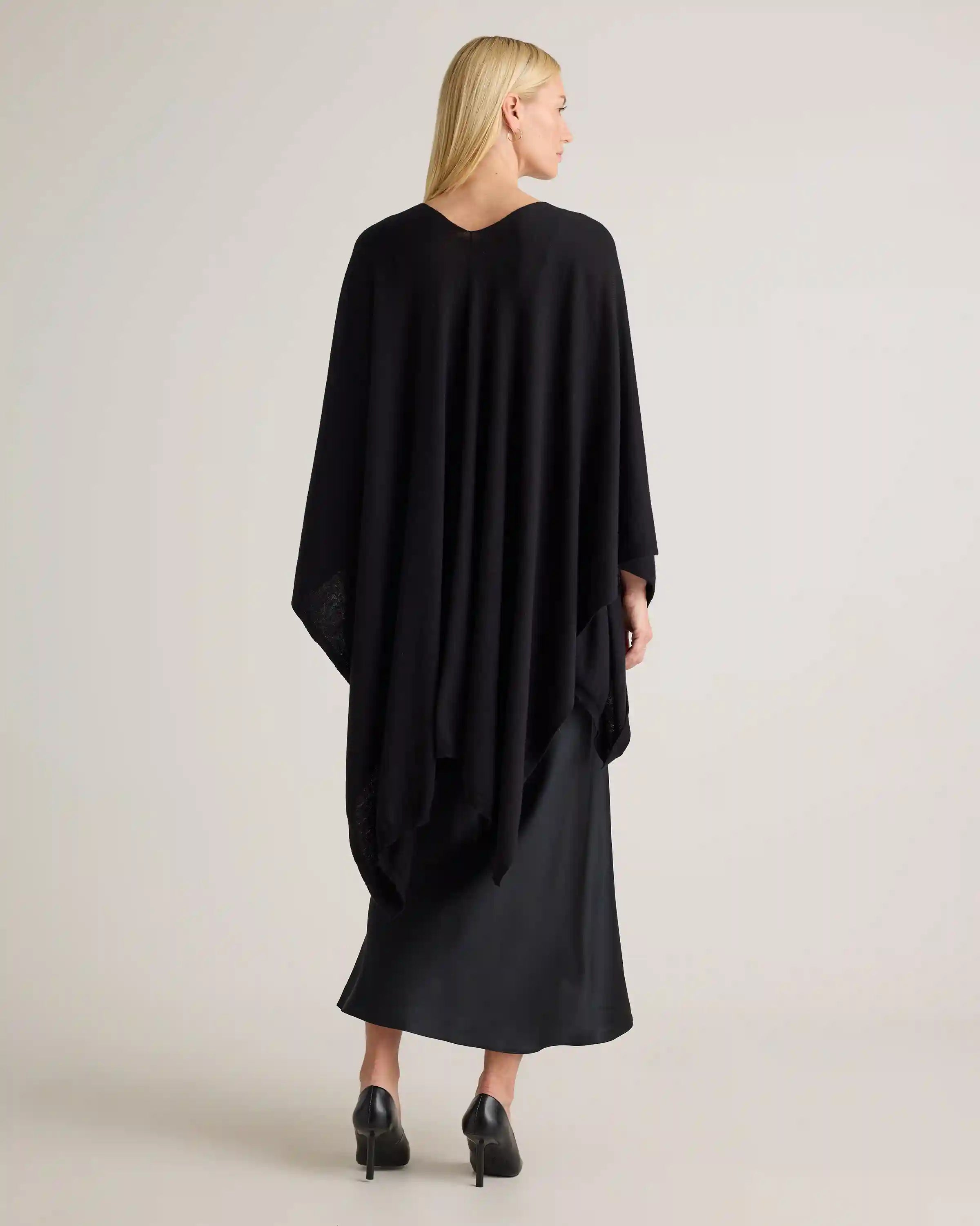 Cotton Cashmere Ruana