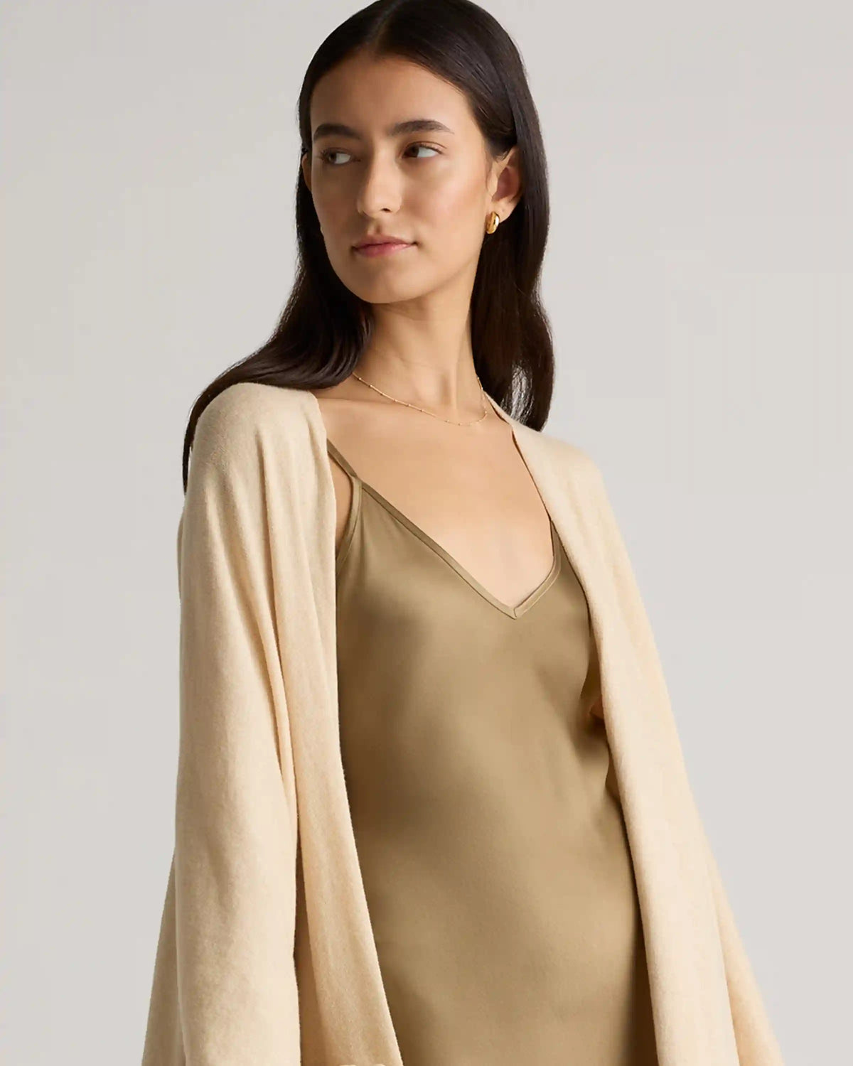 Cotton Cashmere Ruana
