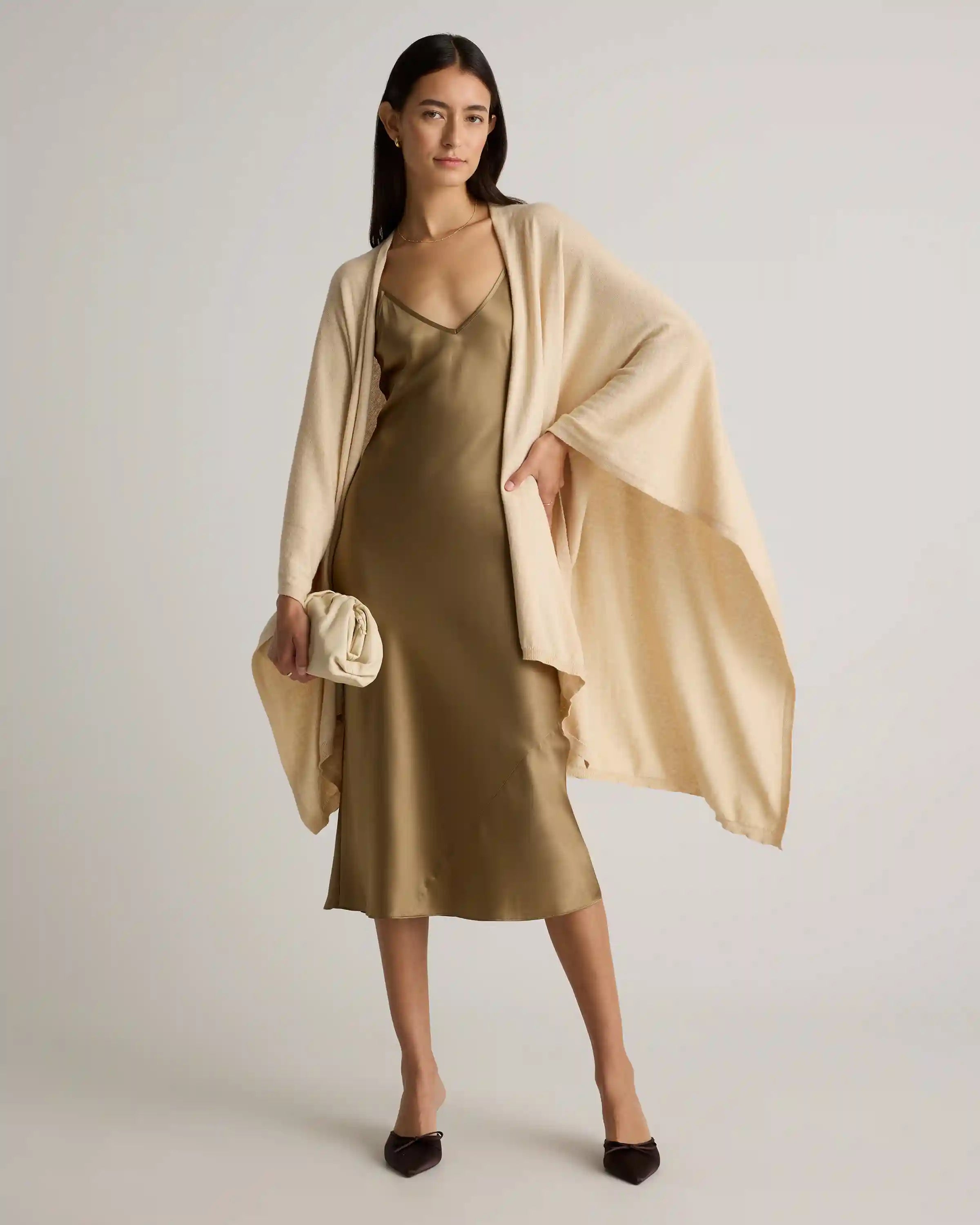 Cotton Cashmere Ruana
