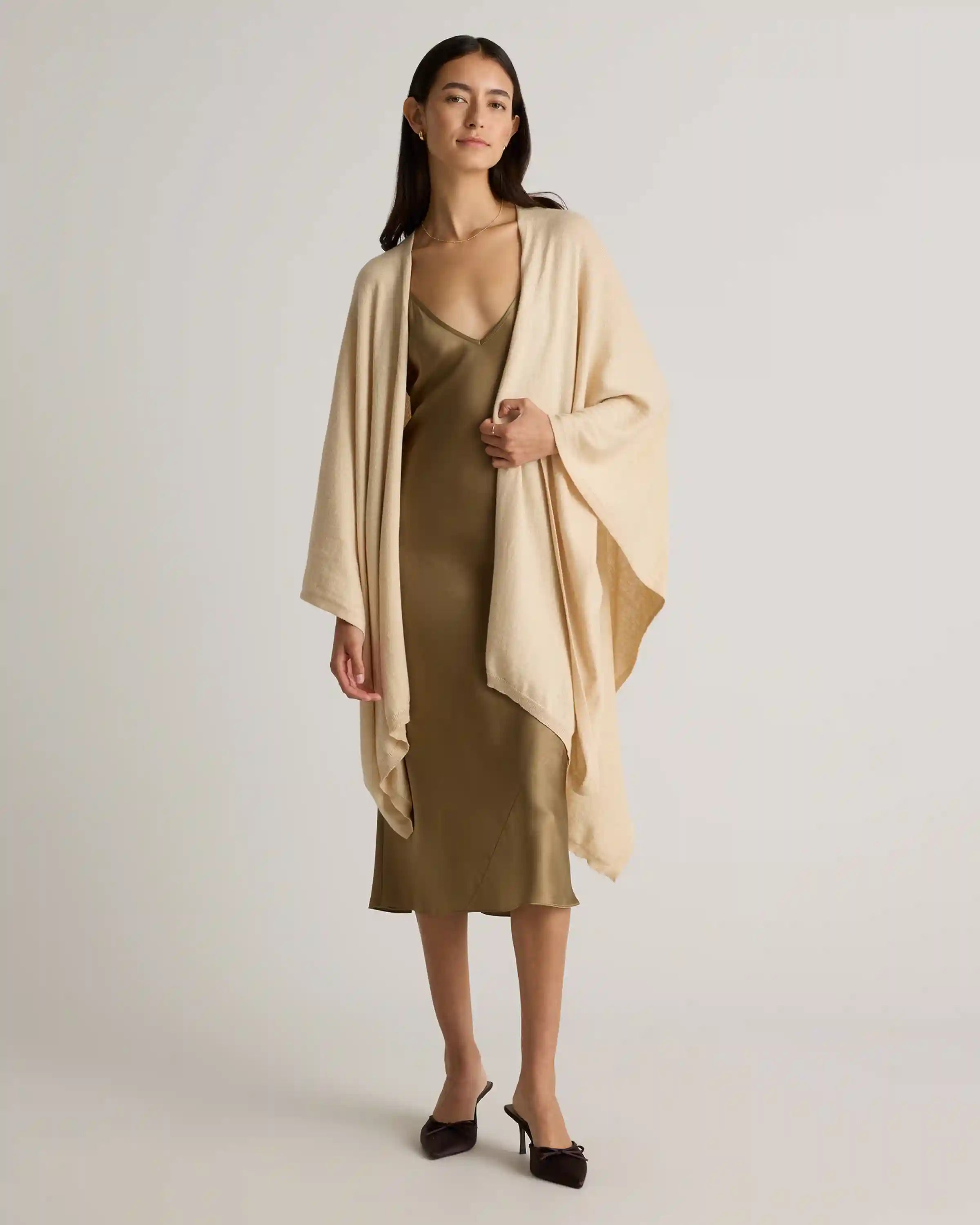 Cotton Cashmere Ruana