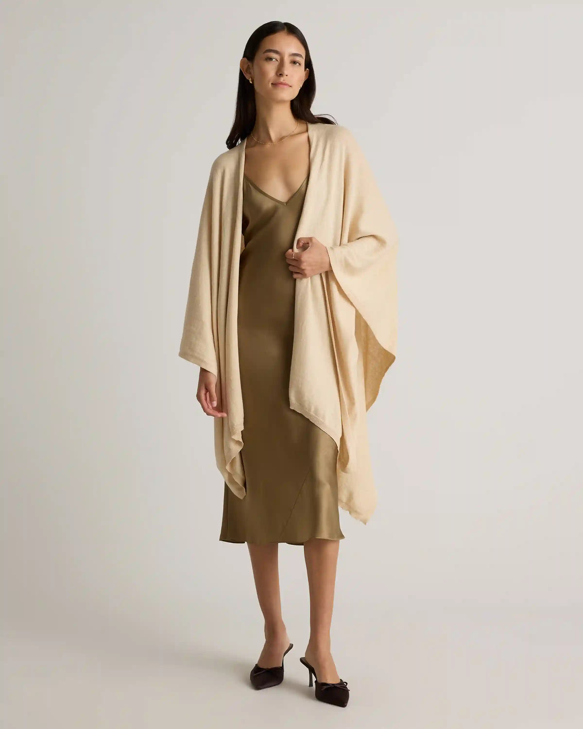 Cotton Cashmere Ruana