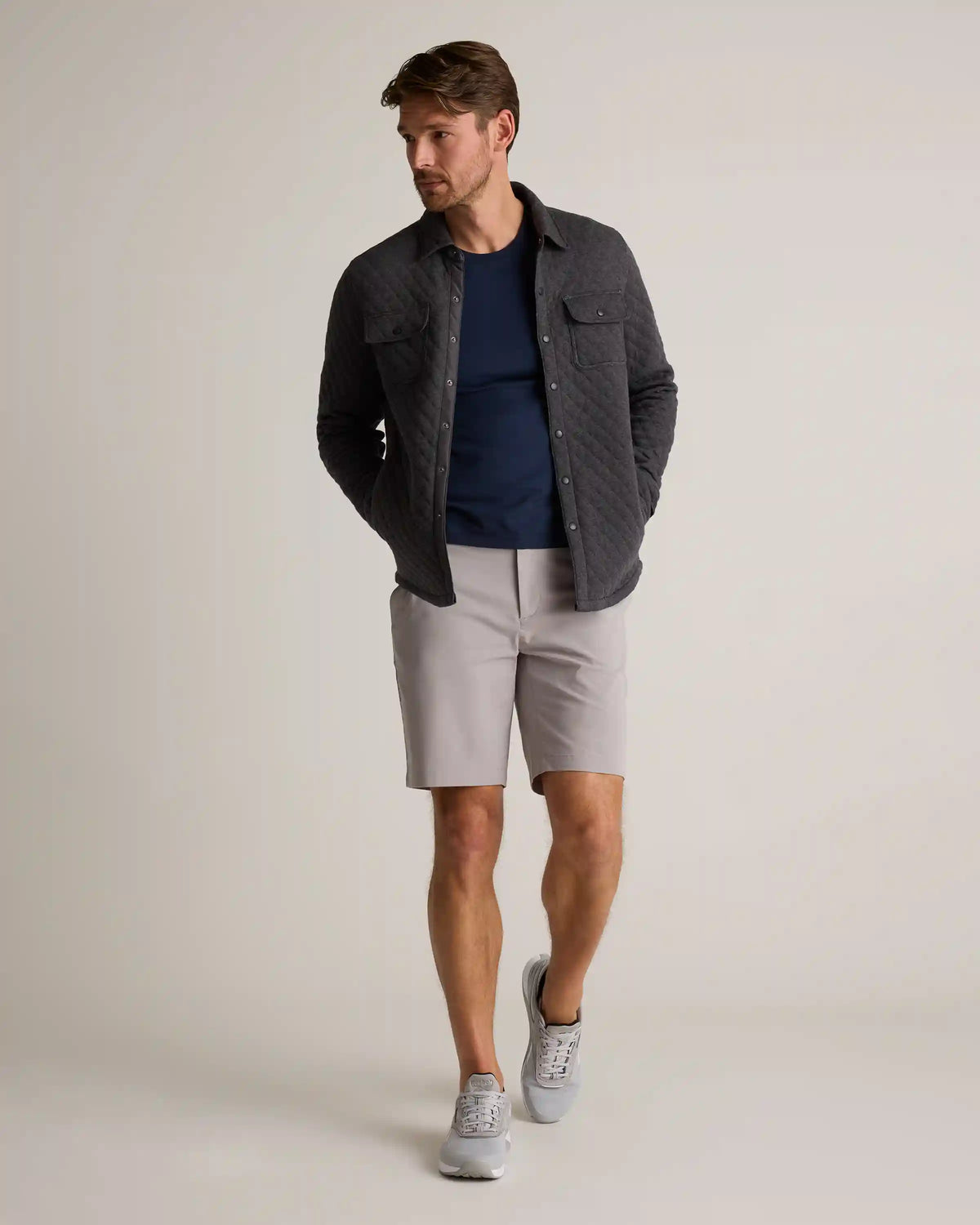 Organic Cotton Coolmax® Chino Shorts - 9"