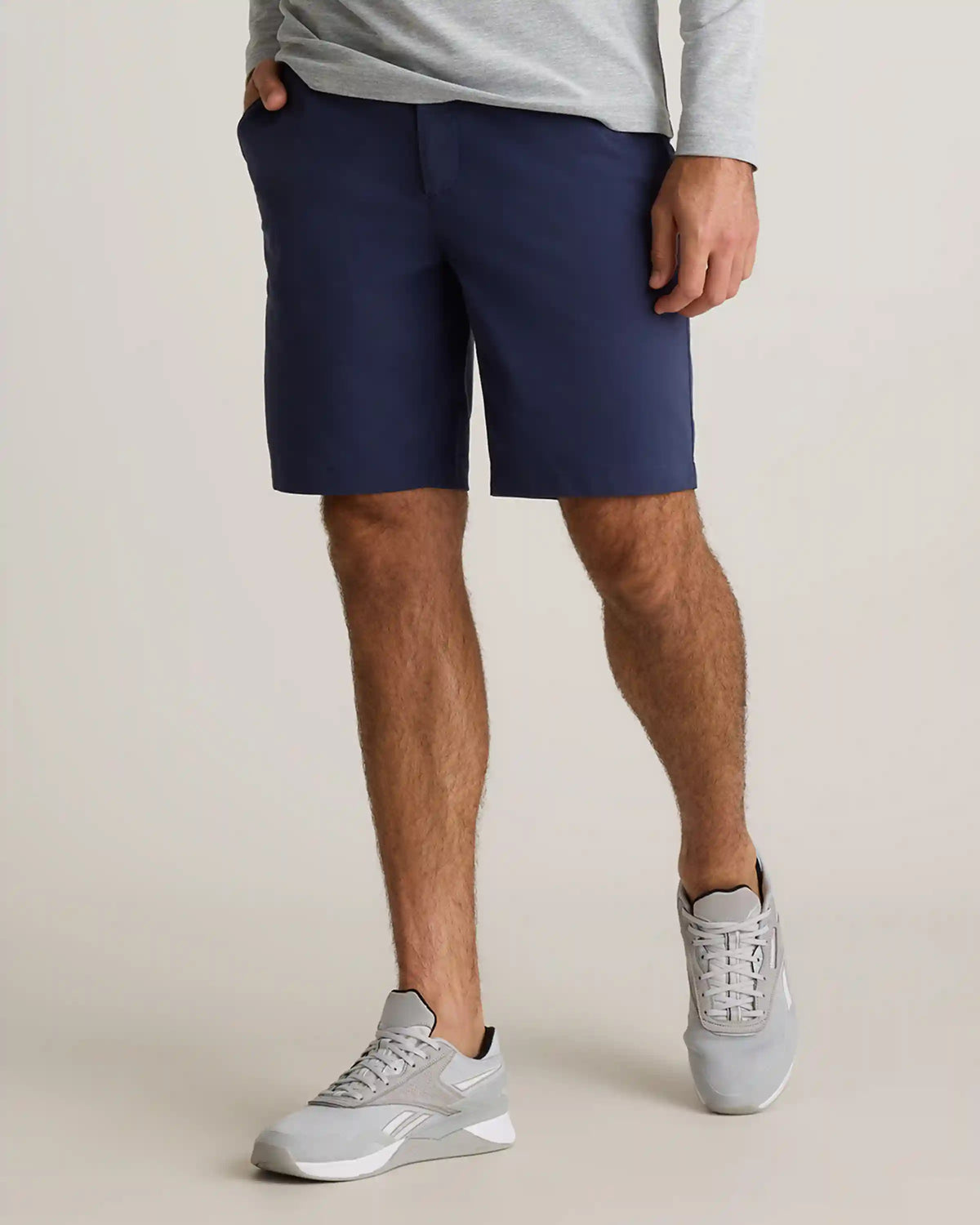 Organic Cotton Coolmax® Chino Shorts - 9"