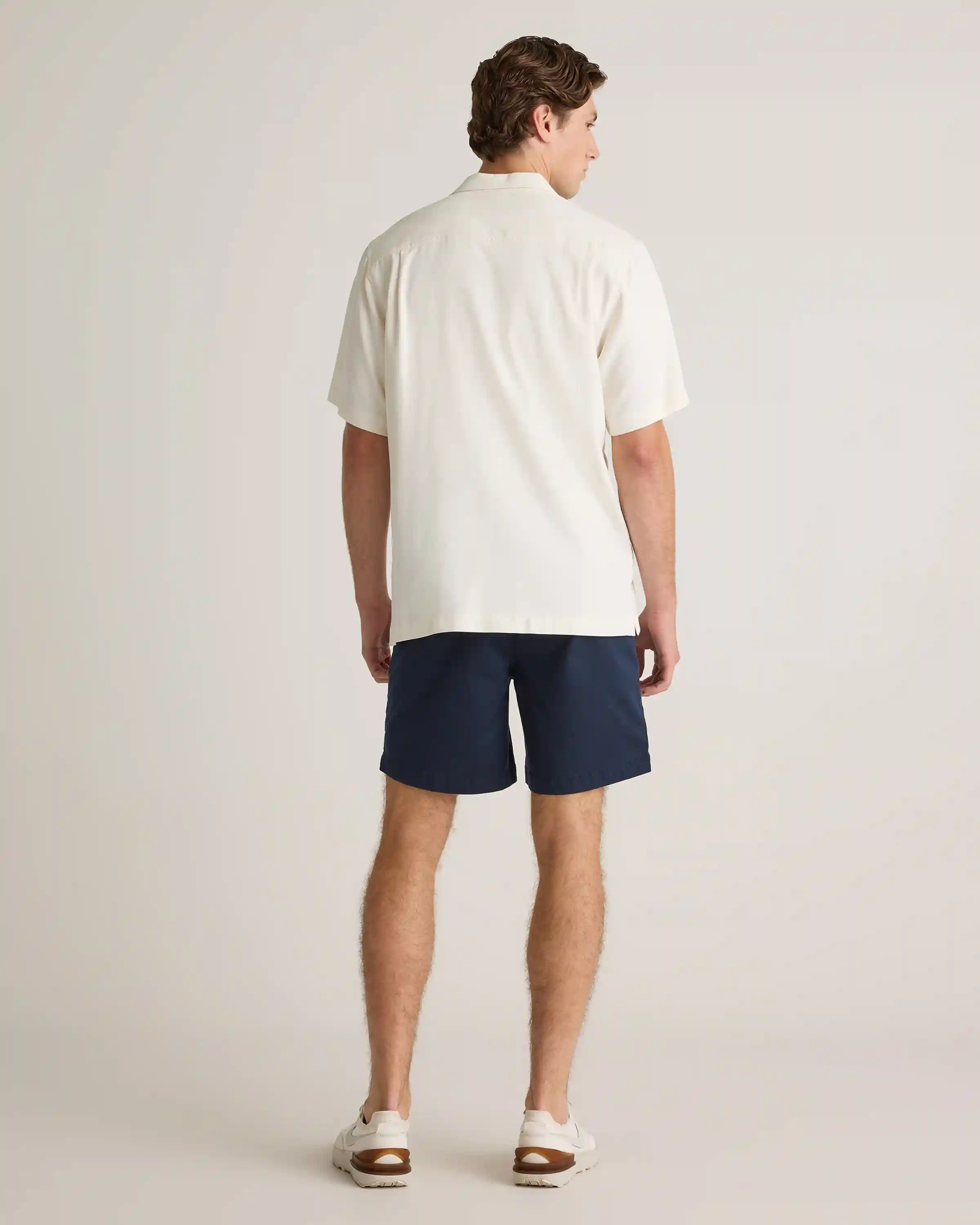 Cotton Chino Drawstring Shorts - 7"