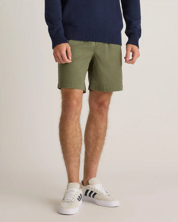 Cotton Chino Drawstring Shorts - 7"