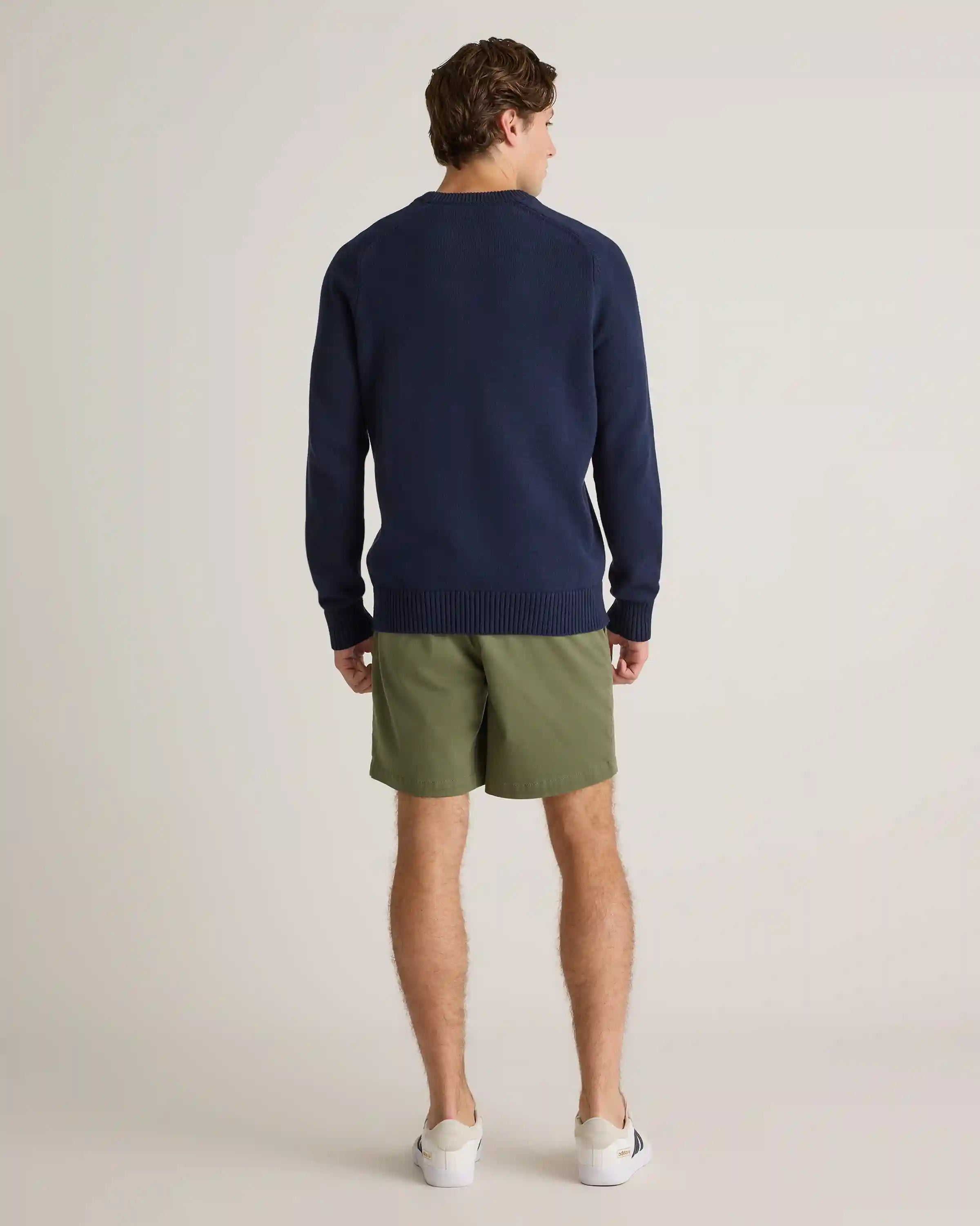 Cotton Chino Drawstring Shorts - 7"