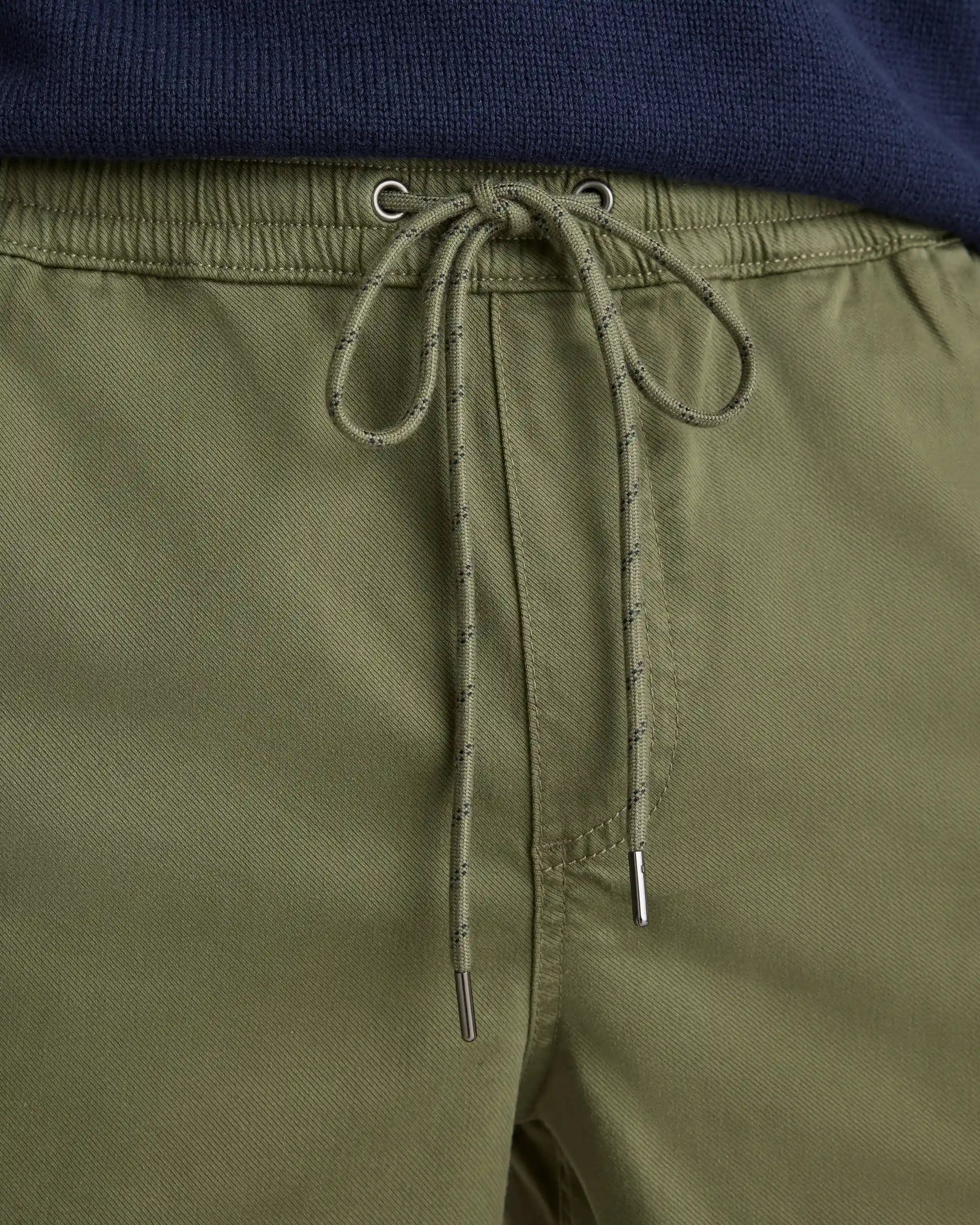 Cotton Chino Drawstring Shorts - 7"