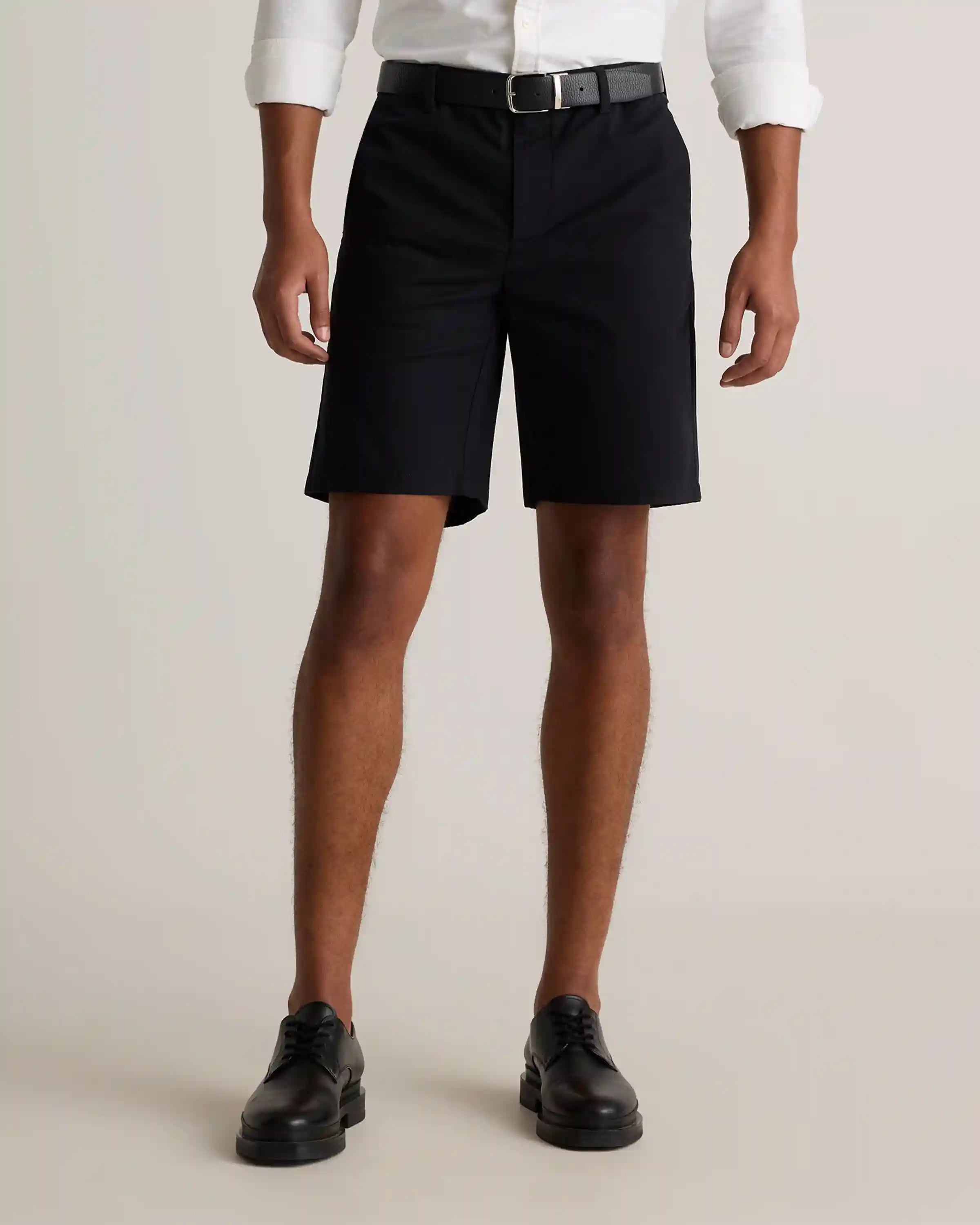 Organic Cotton Classic Stretch Chino Shorts - 9"