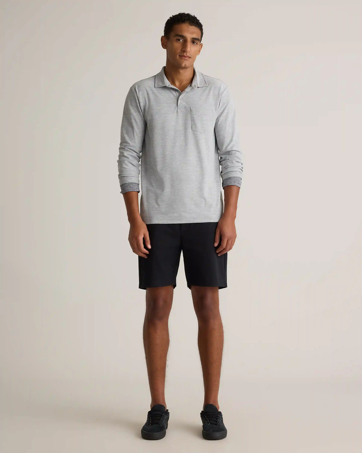 Organic Cotton Classic Stretch Chino Shorts - 7"
