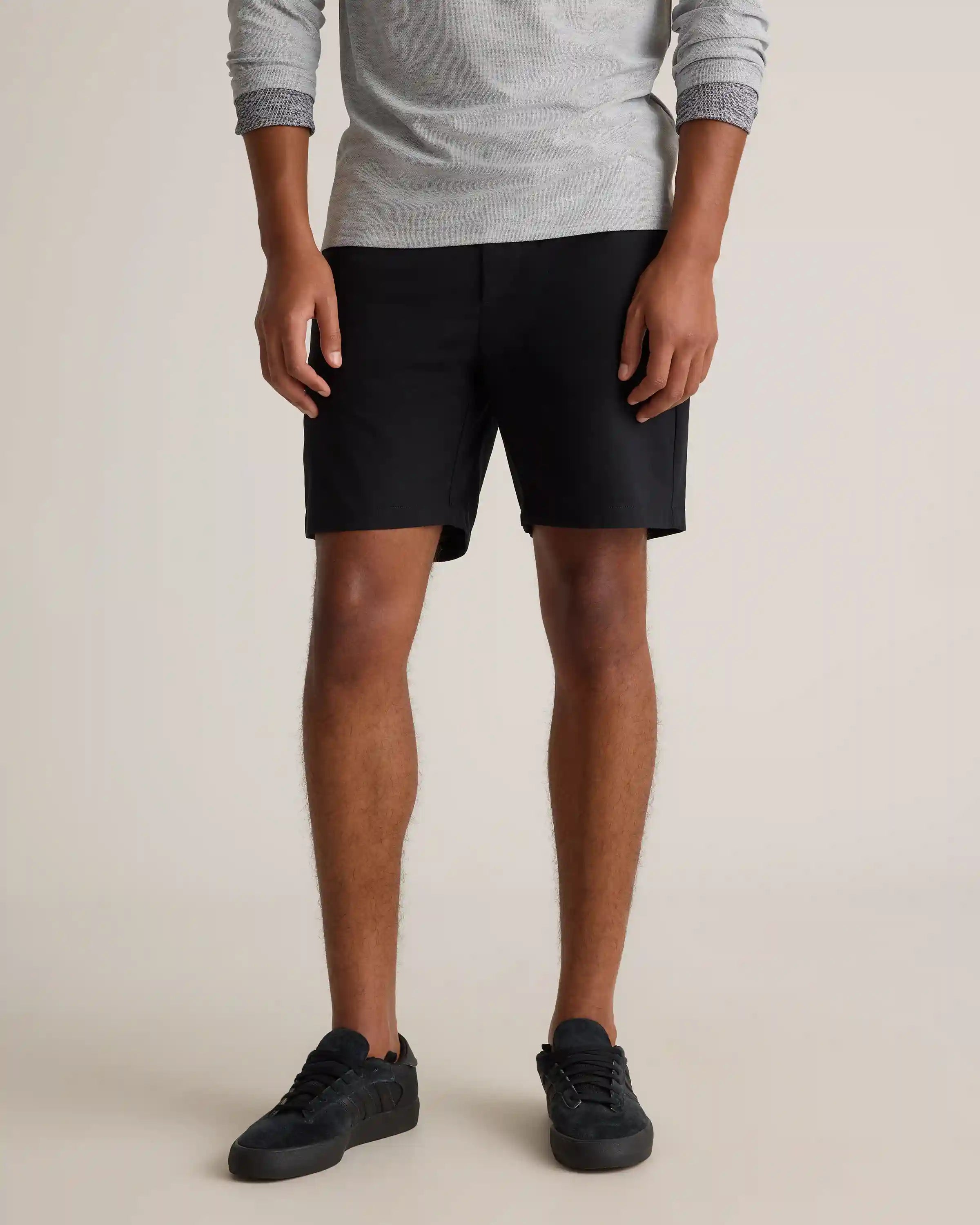 Organic Cotton Classic Stretch Chino Shorts - 7"