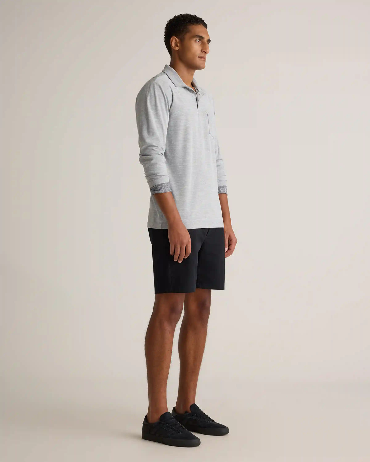Organic Cotton Classic Stretch Chino Shorts - 7"