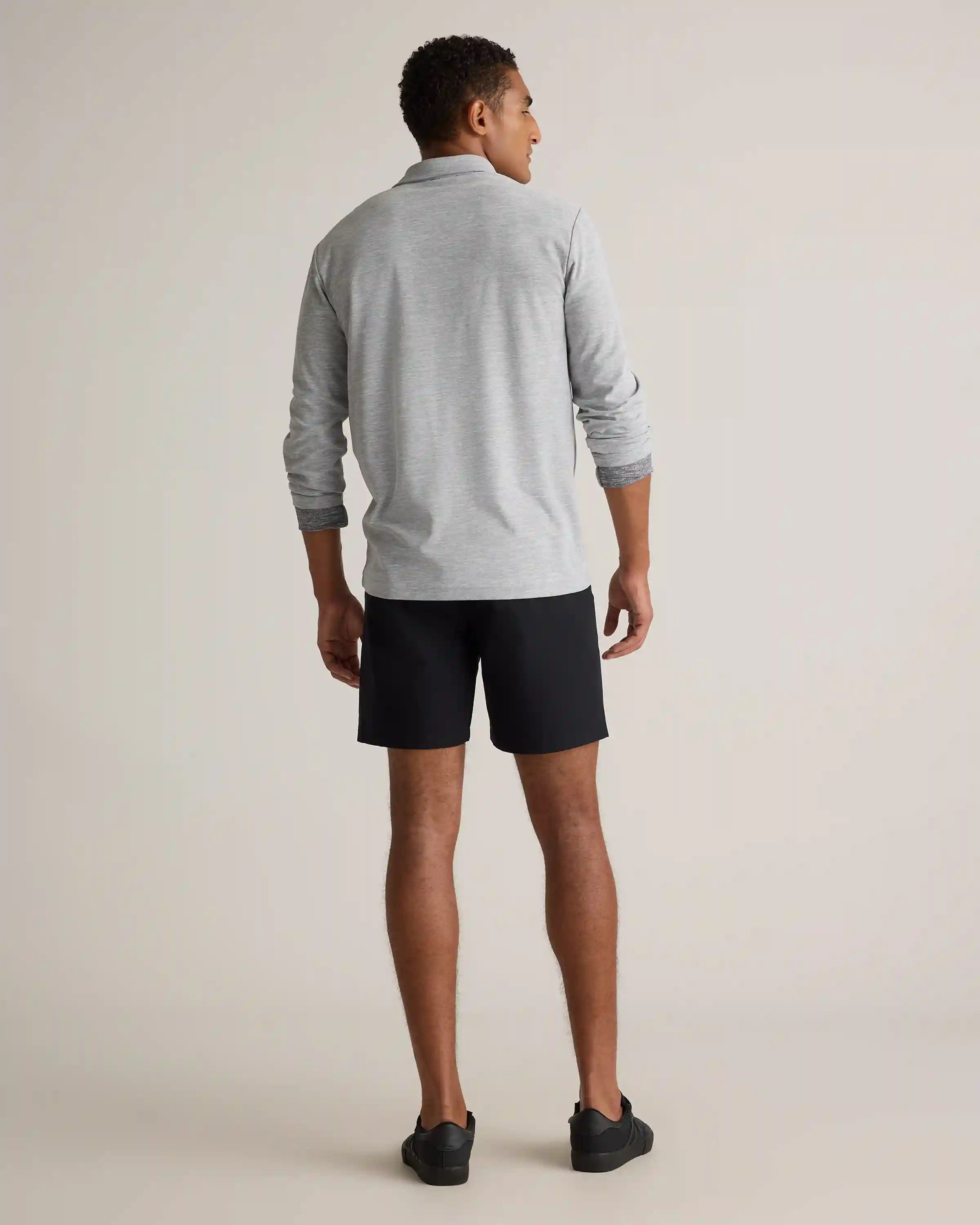 Organic Cotton Classic Stretch Chino Shorts - 7"