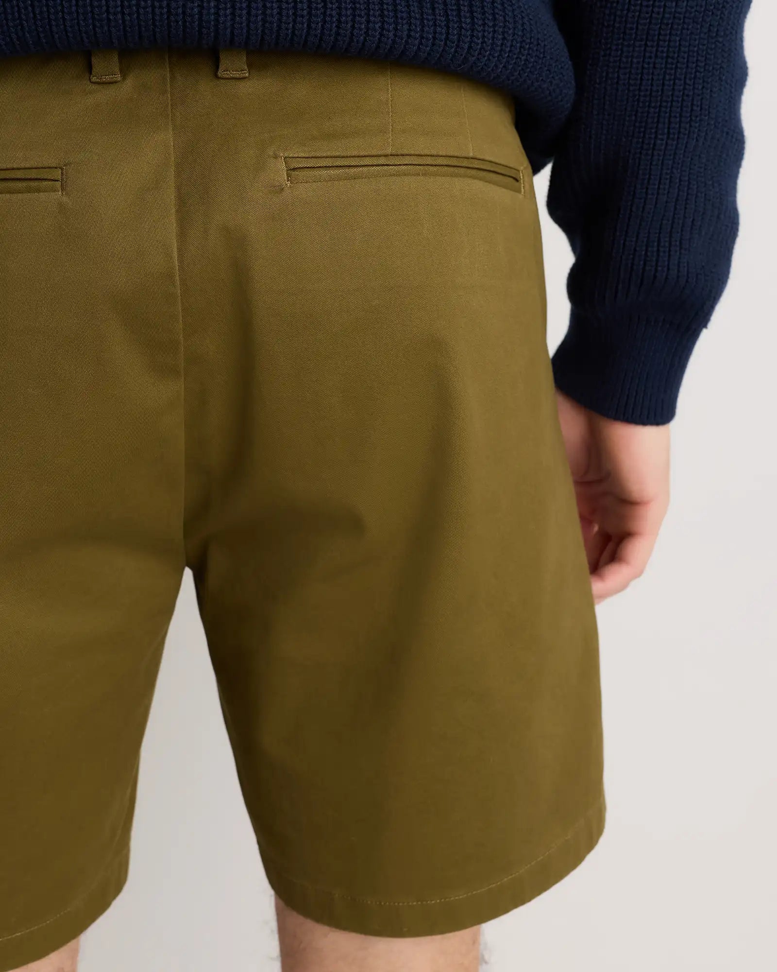 Organic Cotton Classic Stretch Chino Shorts - 7"