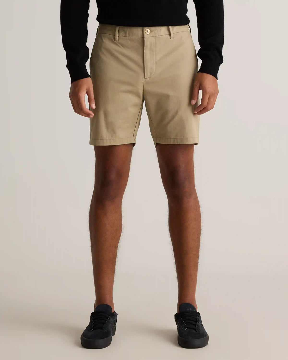 Organic Cotton Classic Stretch Chino Shorts - 7"
