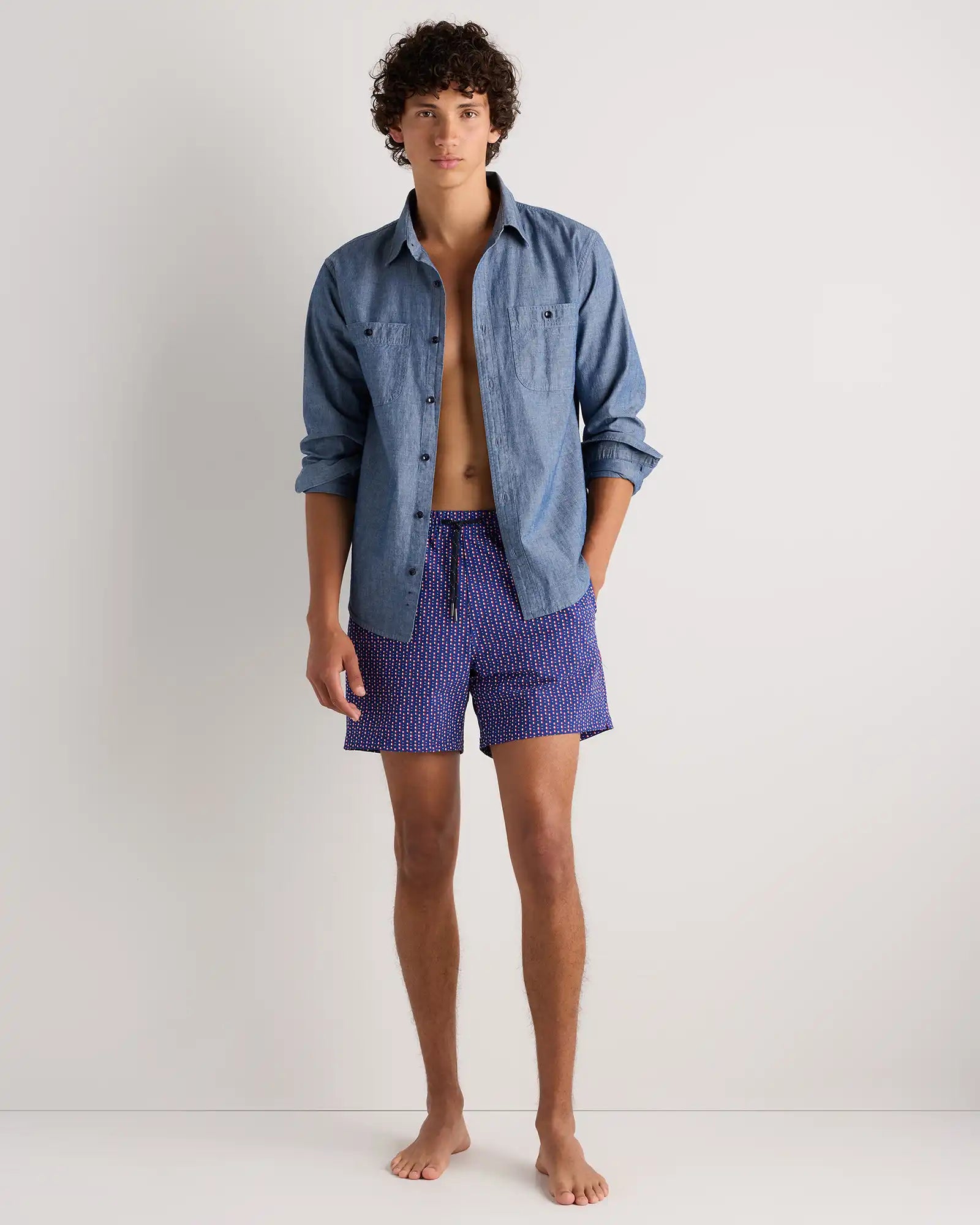 Italian Swim Trunks - 5.5"