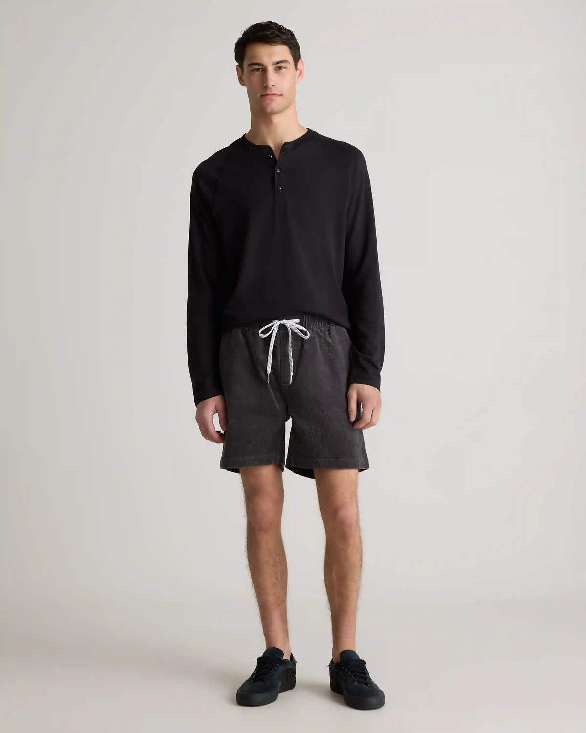 Organic Stretch Corduroy Shorts - 6"