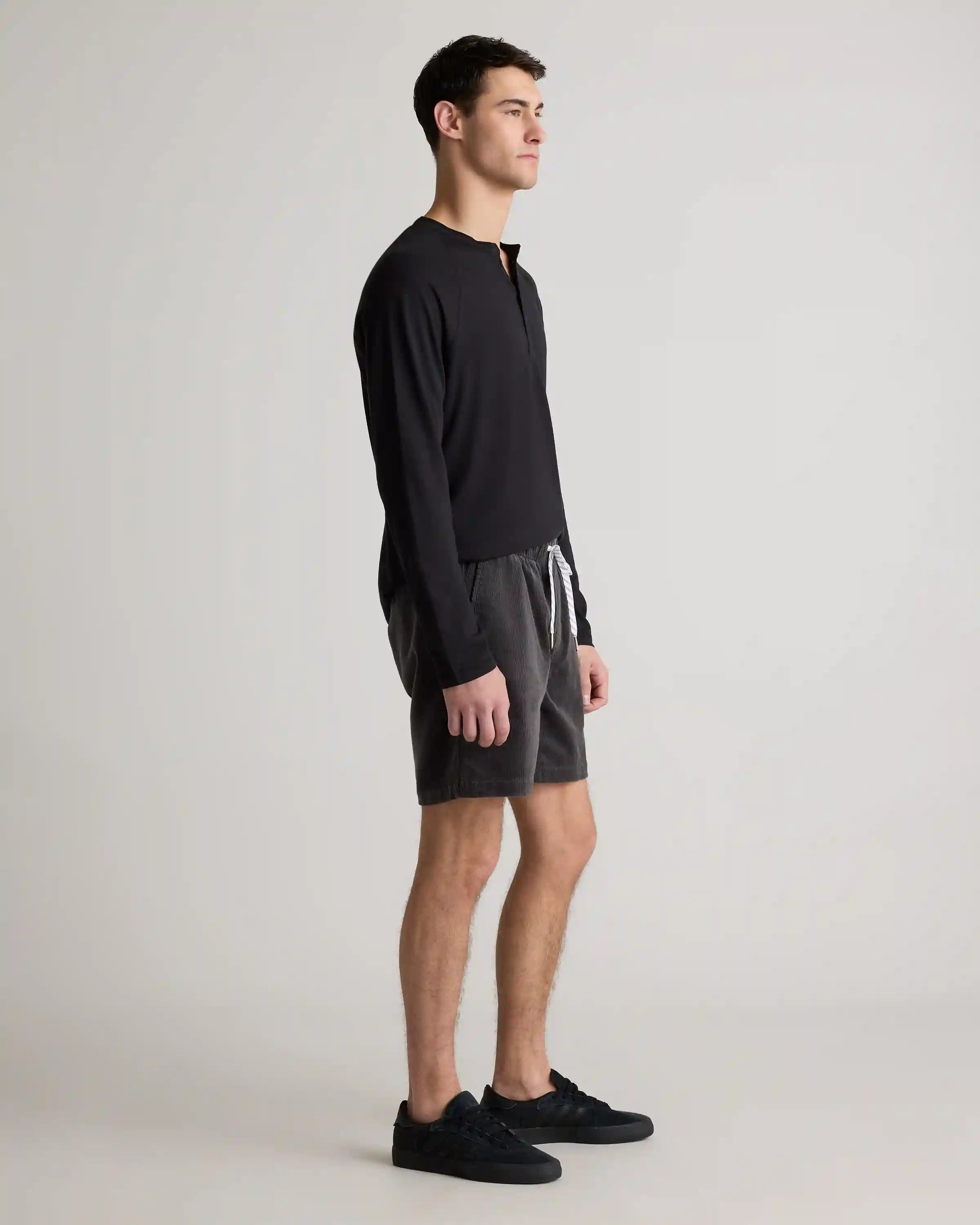 Organic Stretch Corduroy Shorts - 6"
