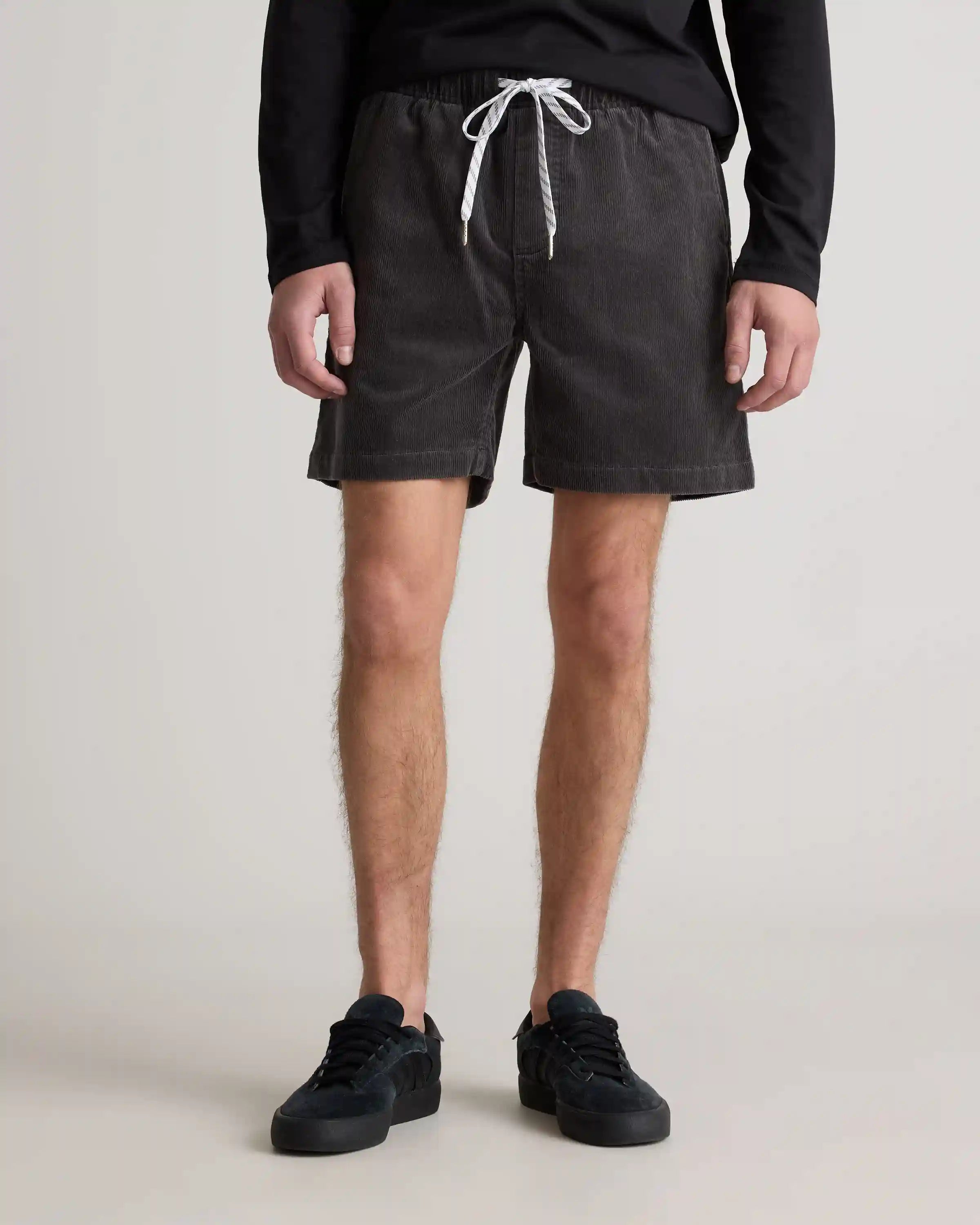 Organic Stretch Corduroy Shorts - 6"