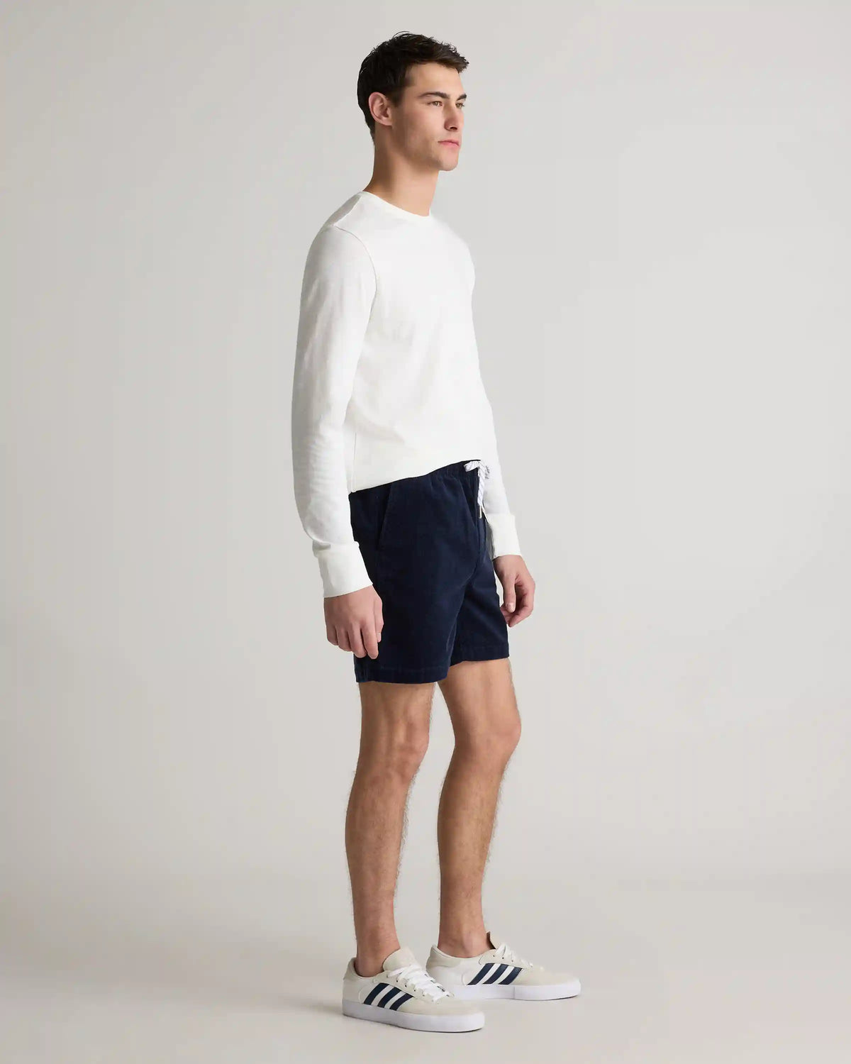 Organic Stretch Corduroy Shorts - 6"