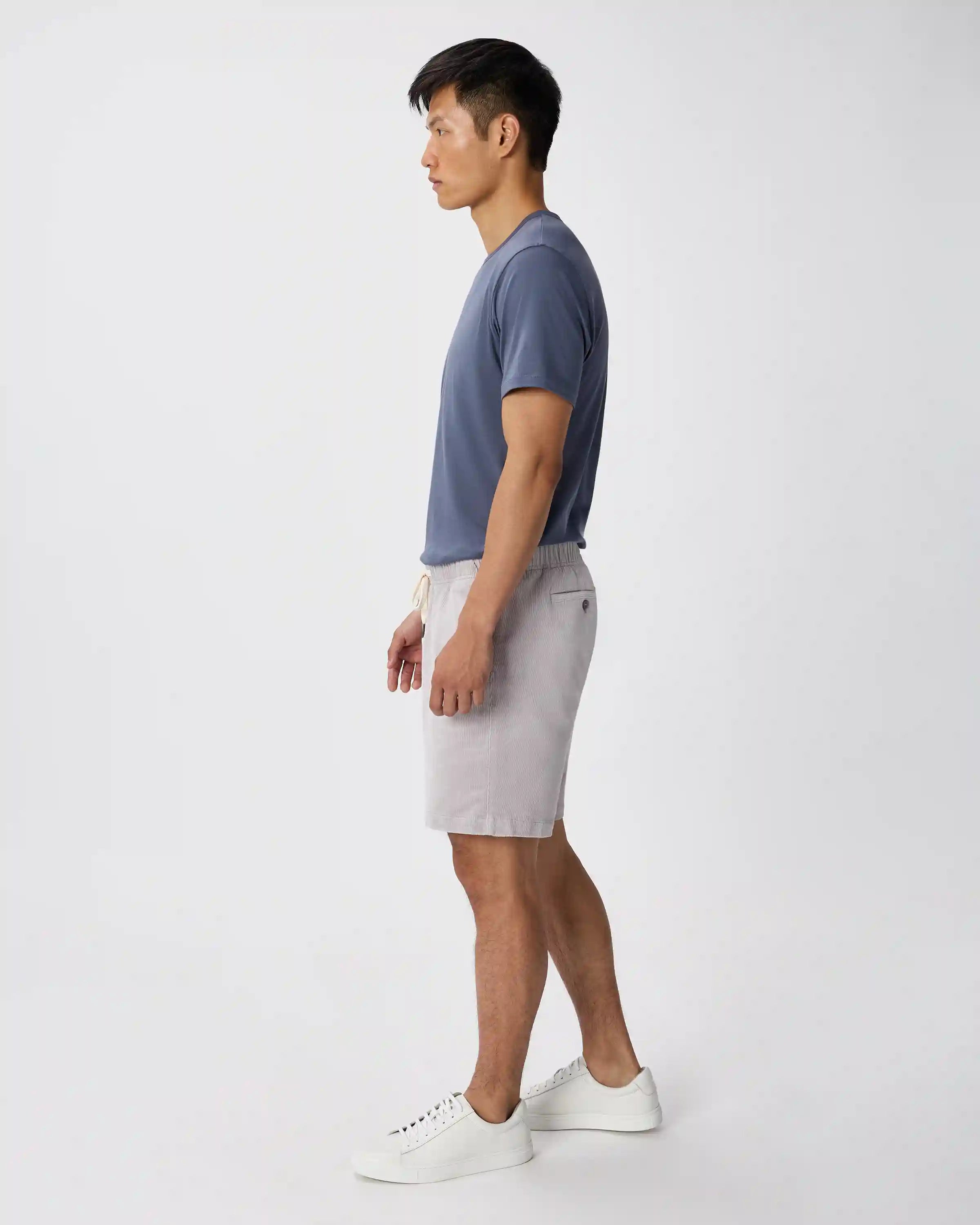 Organic Stretch Corduroy Shorts - 6"