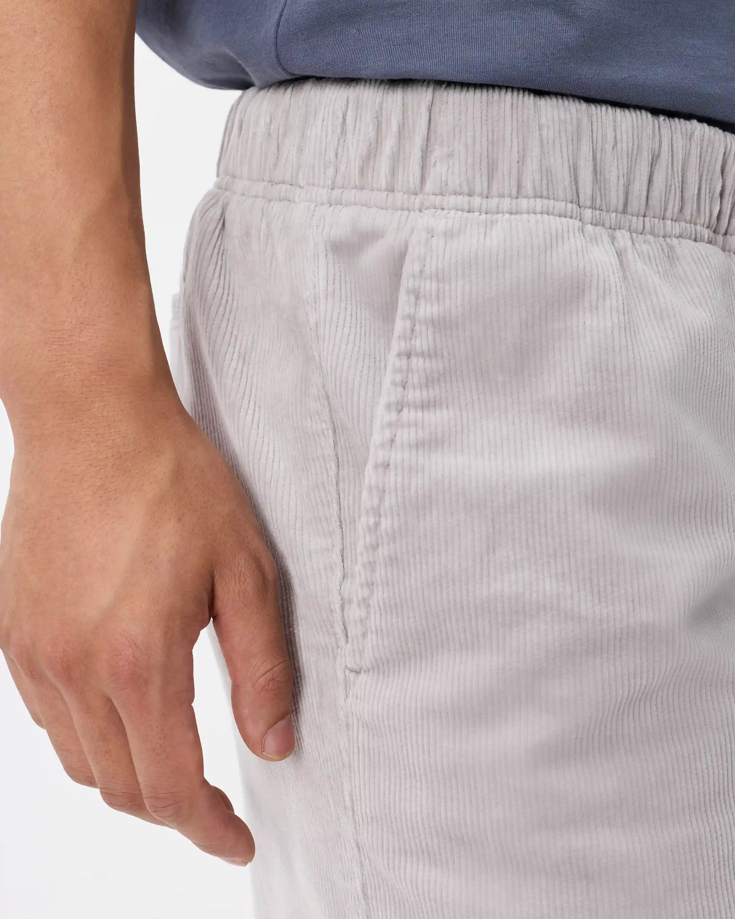 Organic Stretch Corduroy Shorts - 6"