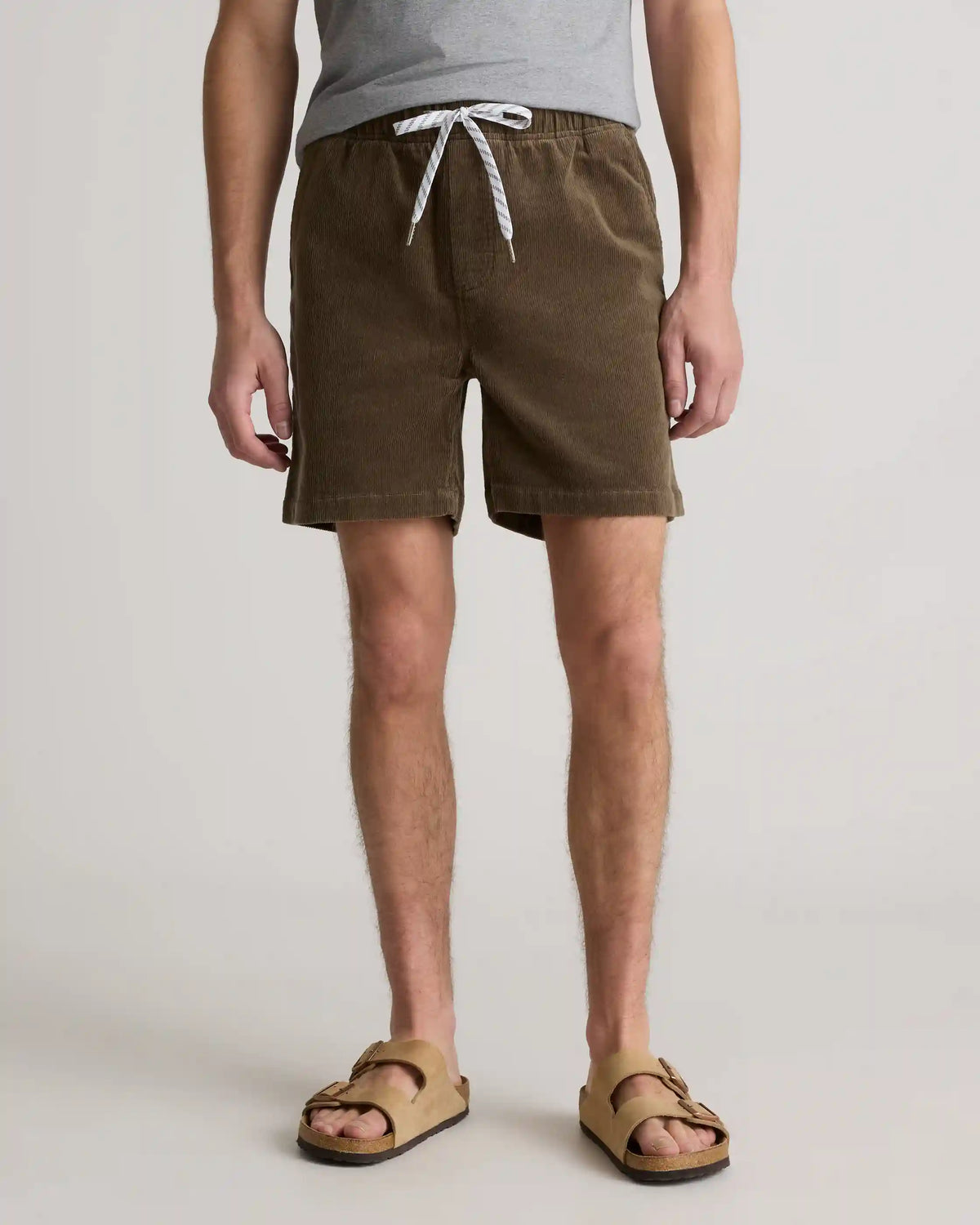 Organic Stretch Corduroy Shorts - 6"
