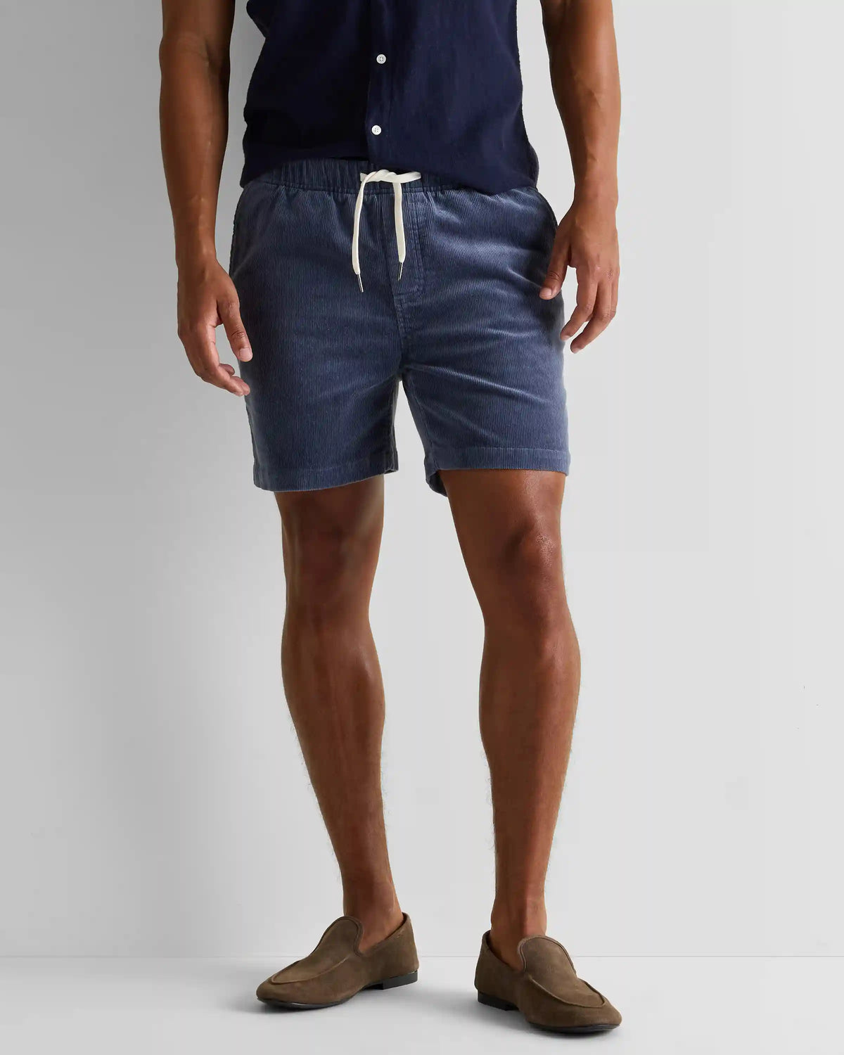 Organic Stretch Corduroy Shorts - 6"