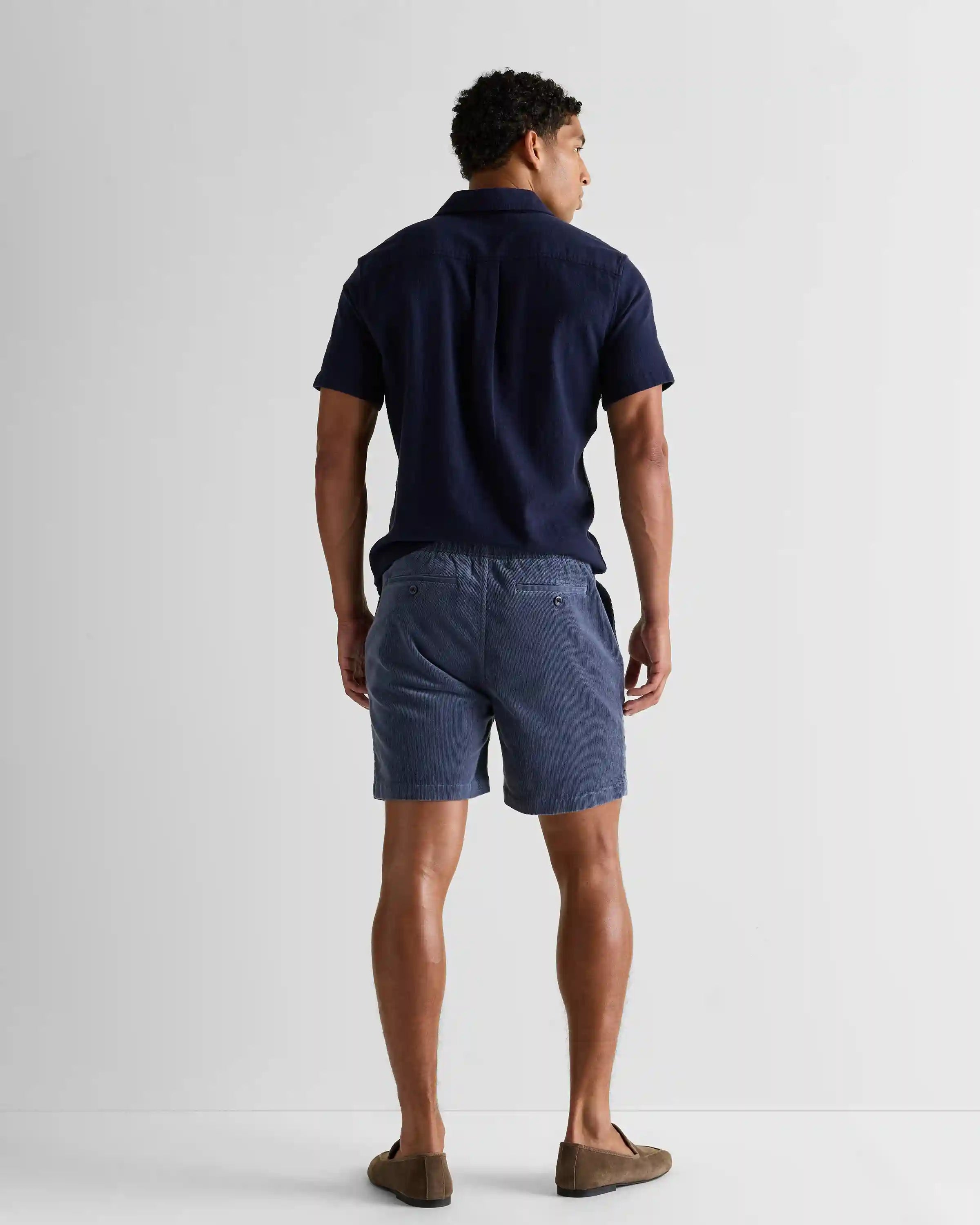 Organic Stretch Corduroy Shorts - 6"