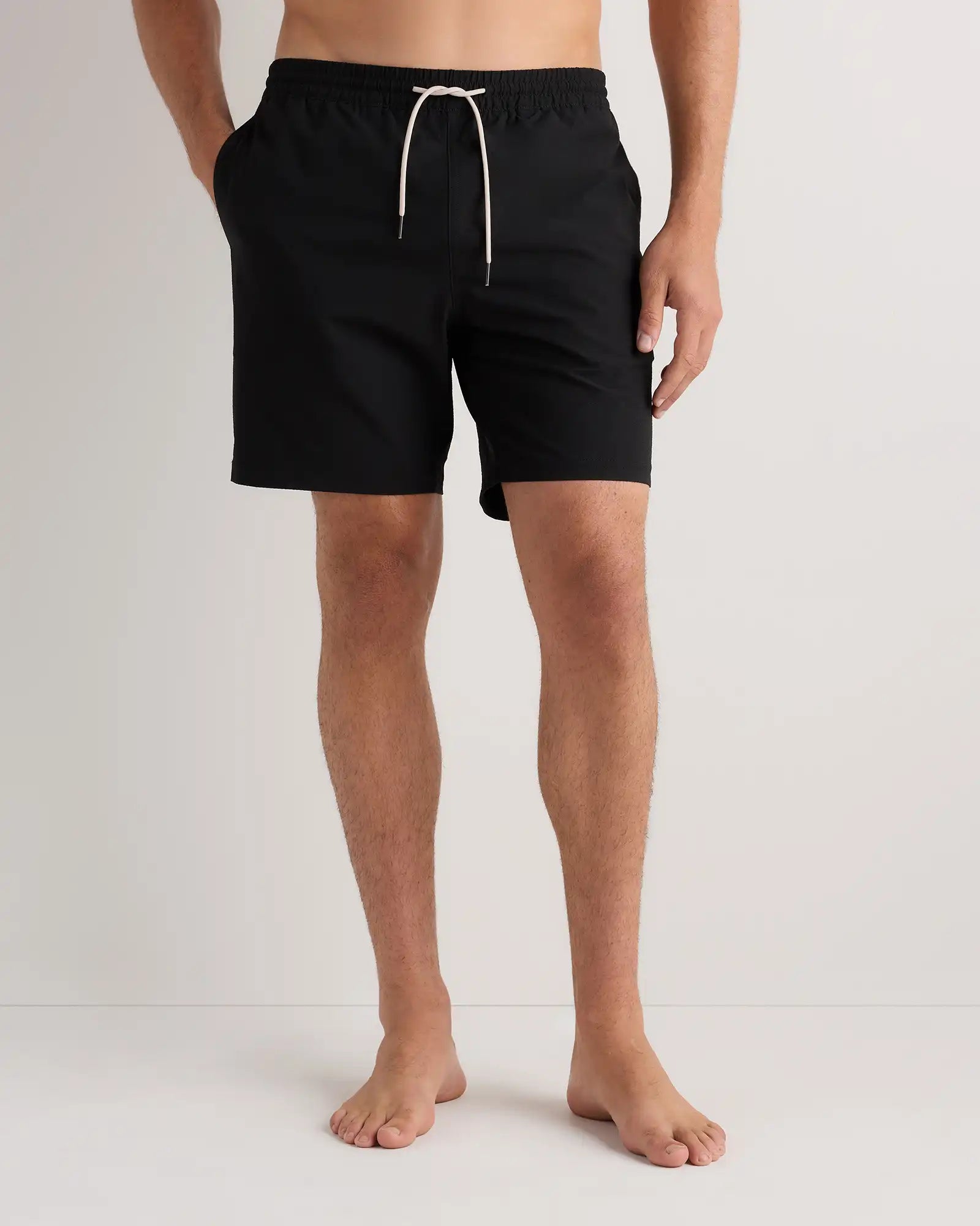 Seersucker Swim Trunks - 7"