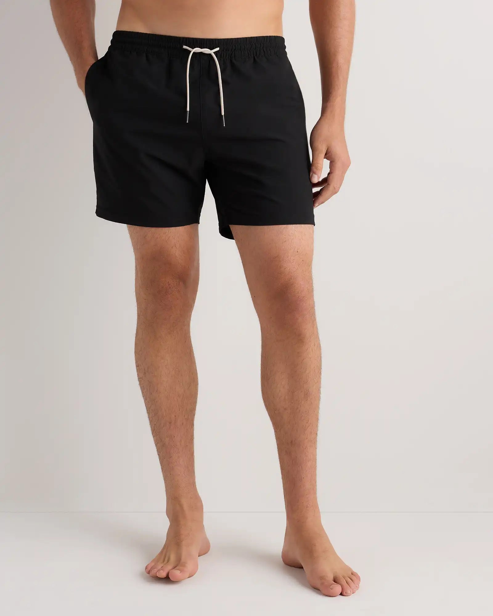 Seersucker Swim Trunks - 5.5"