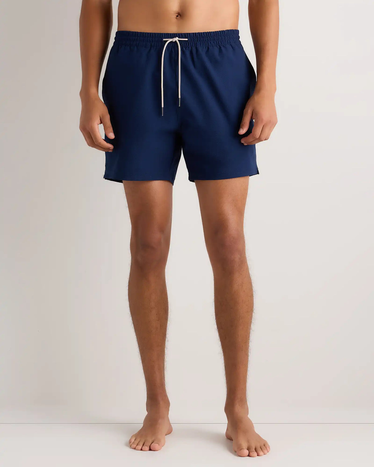 Seersucker Swim Trunks - 5.5"
