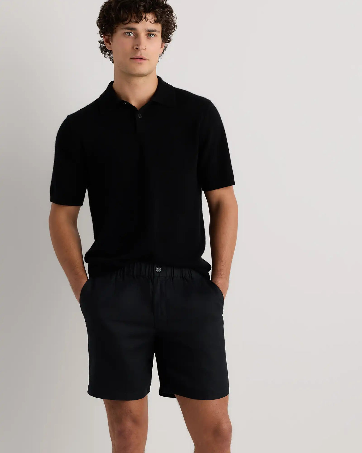 100% European Linen Shorts - 7"