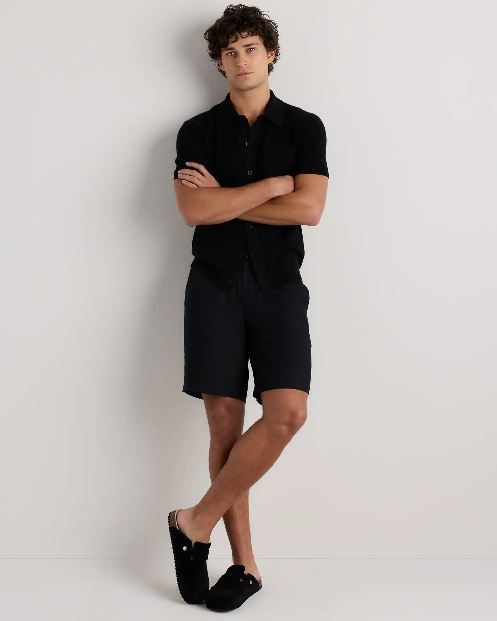 100% European Linen Shorts - 9"
