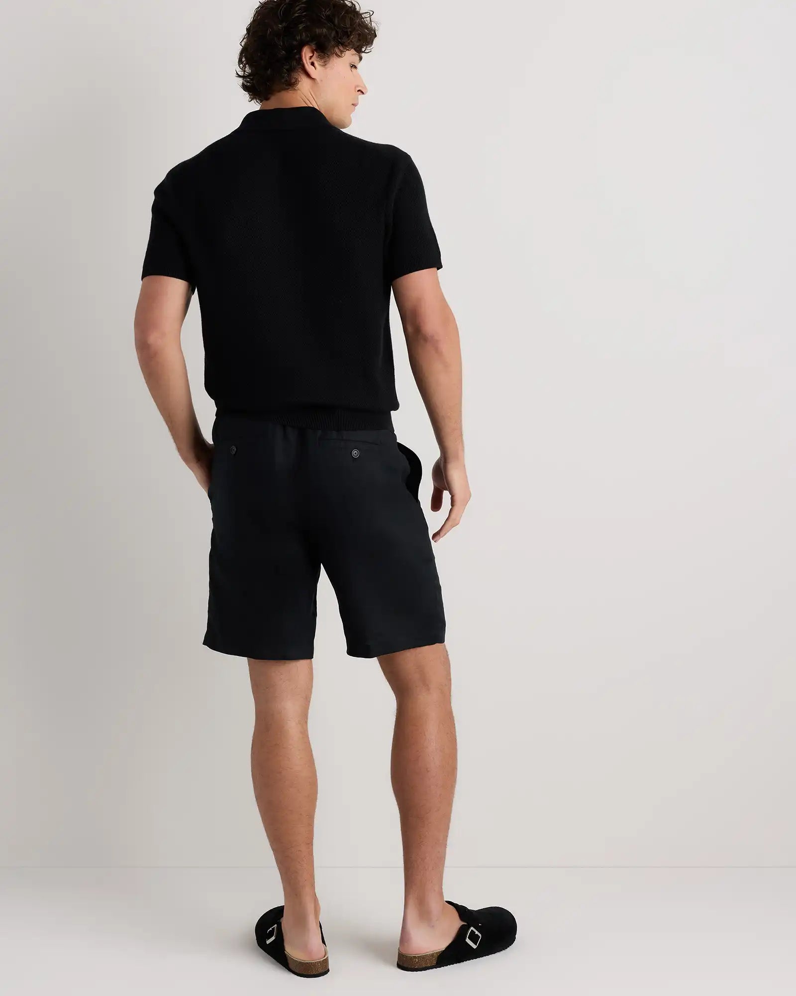 100% European Linen Shorts - 9"