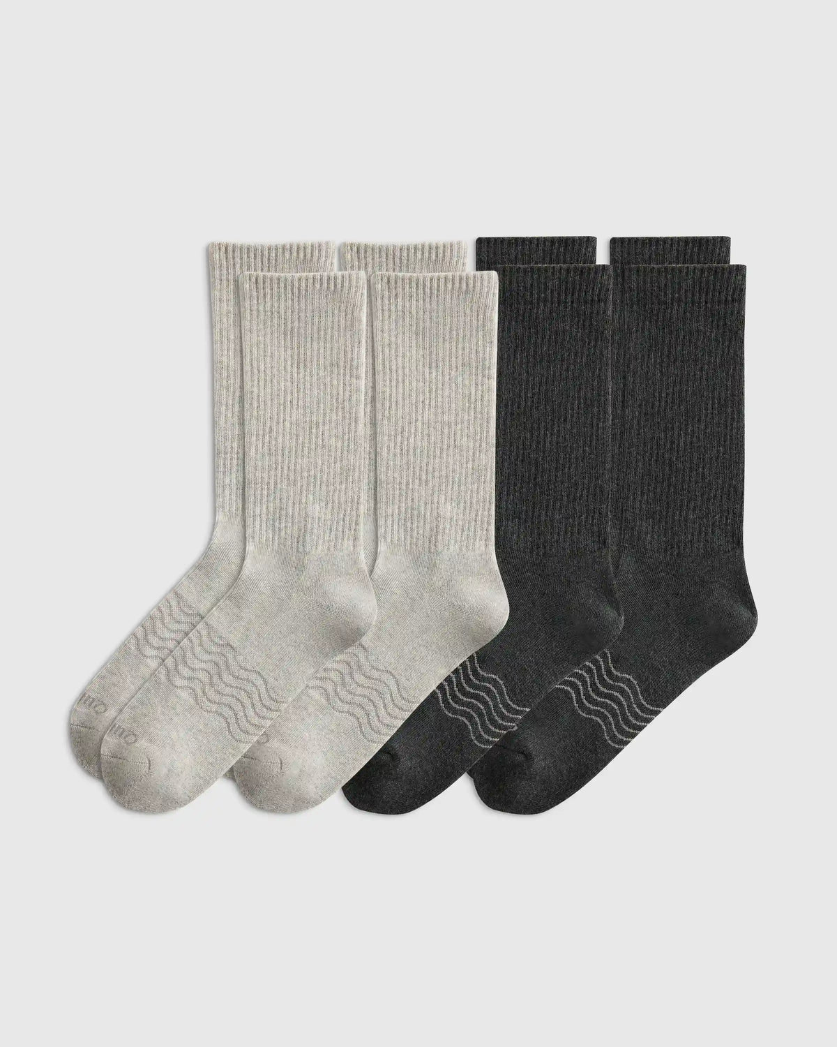 Everyday Cotton Solid Crew Socks (4-pack)