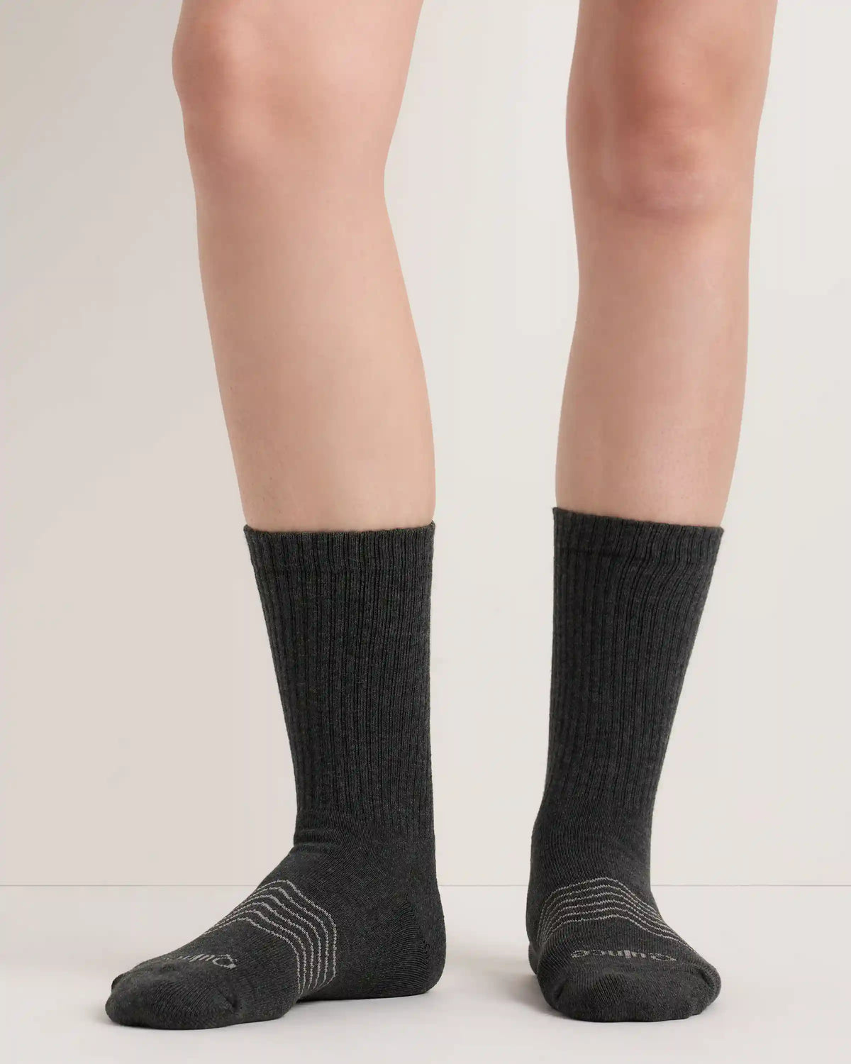 Everyday Cotton Solid Crew Socks (4-pack)