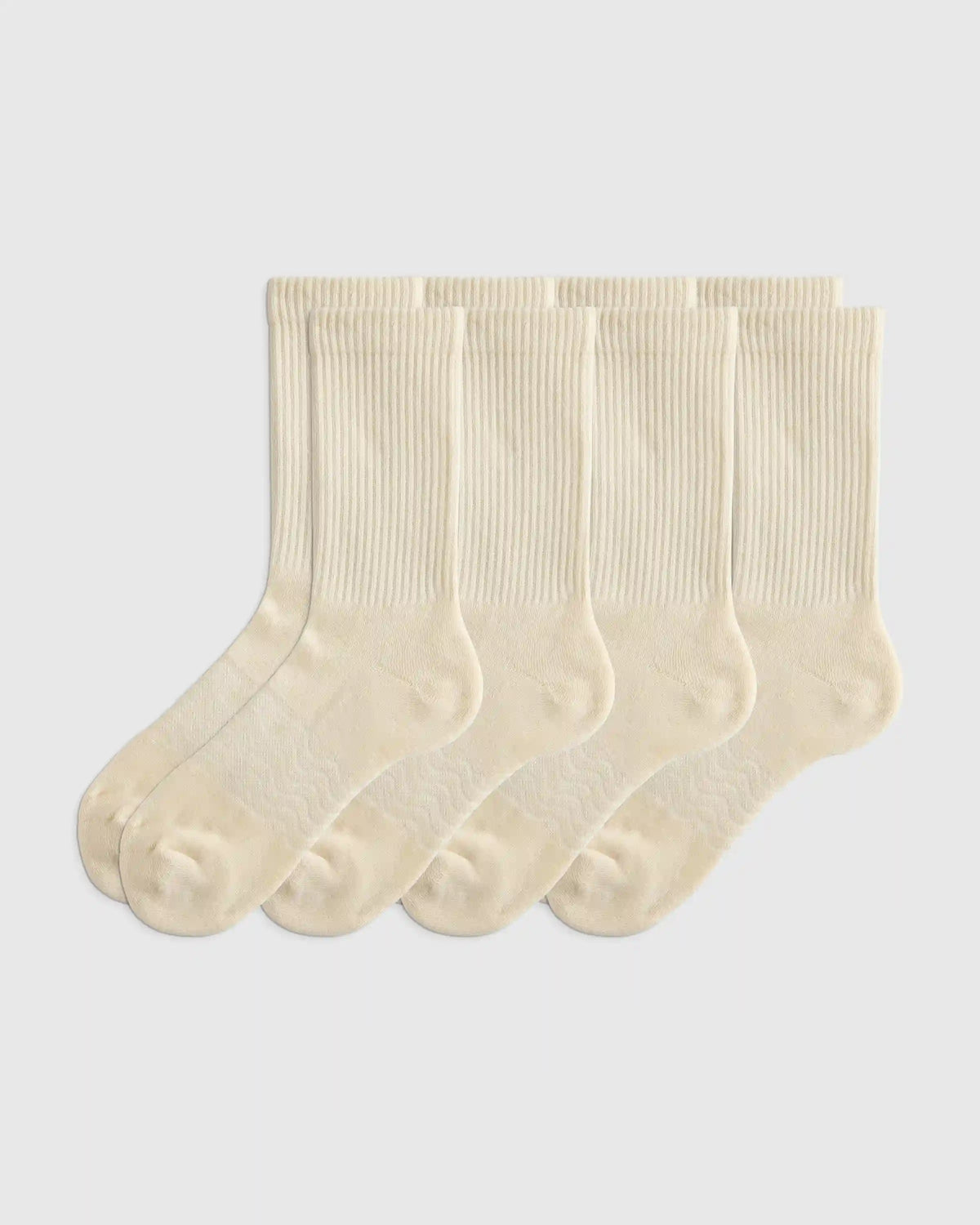 Everyday Cotton Solid Crew Socks (4-pack)