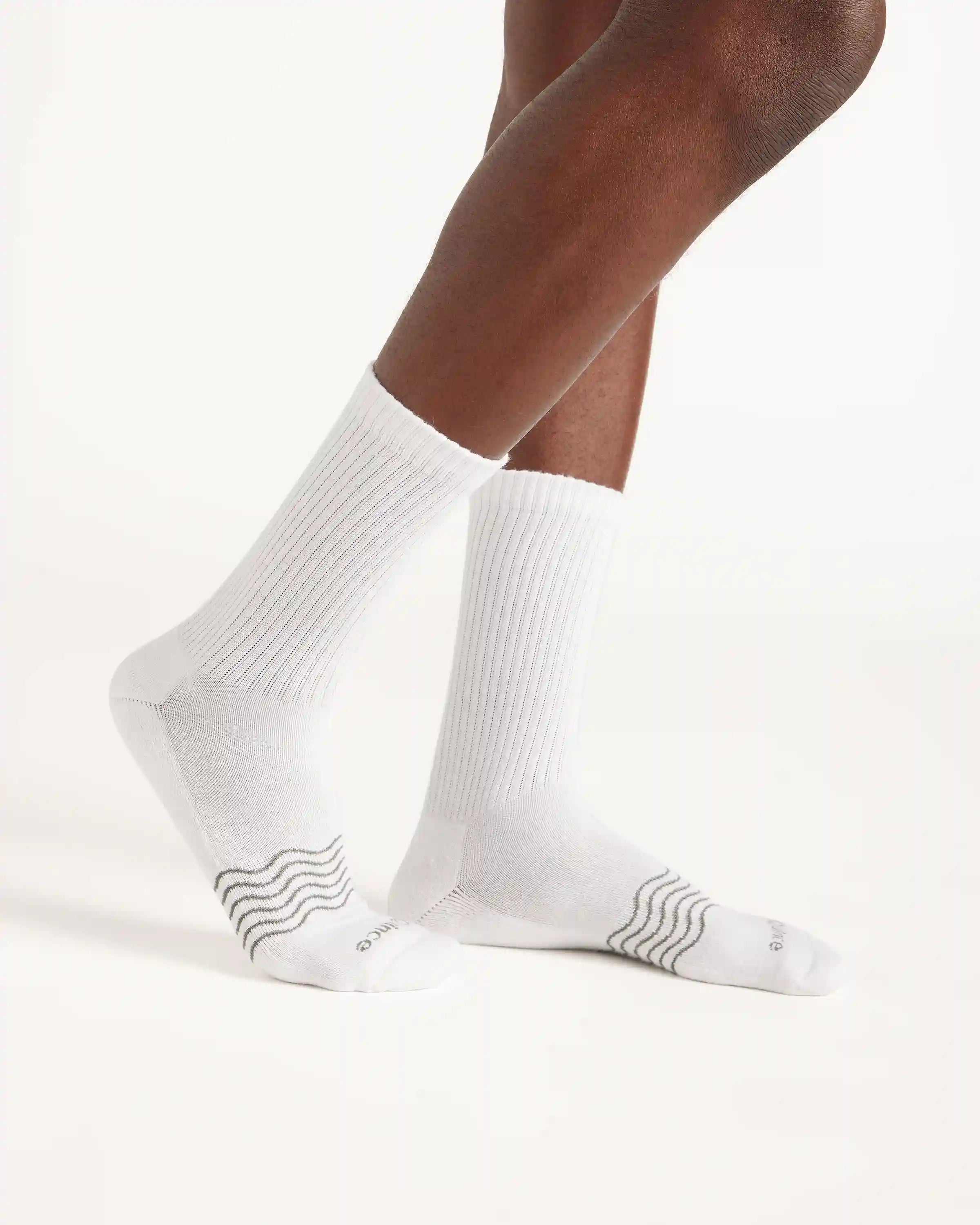 Everyday Cotton Solid Crew Socks (4-pack)