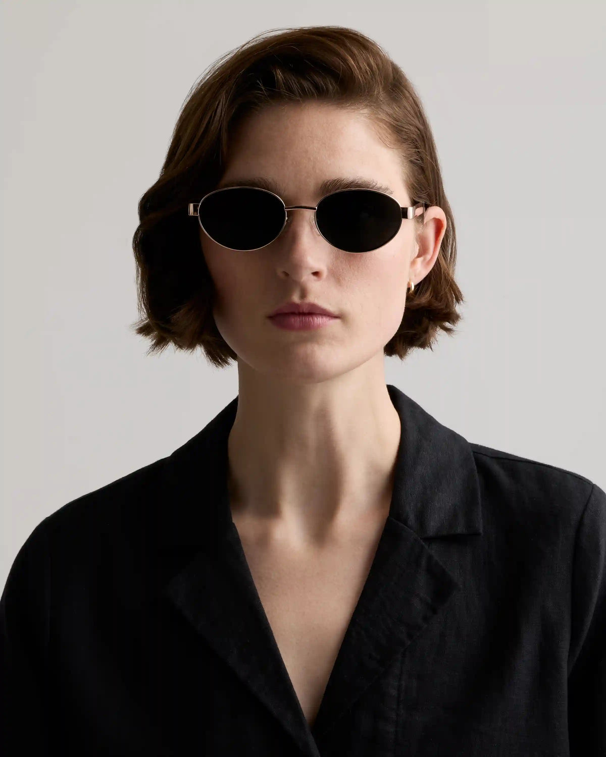 Monaco Polarized Stainless Steel Sunglasses