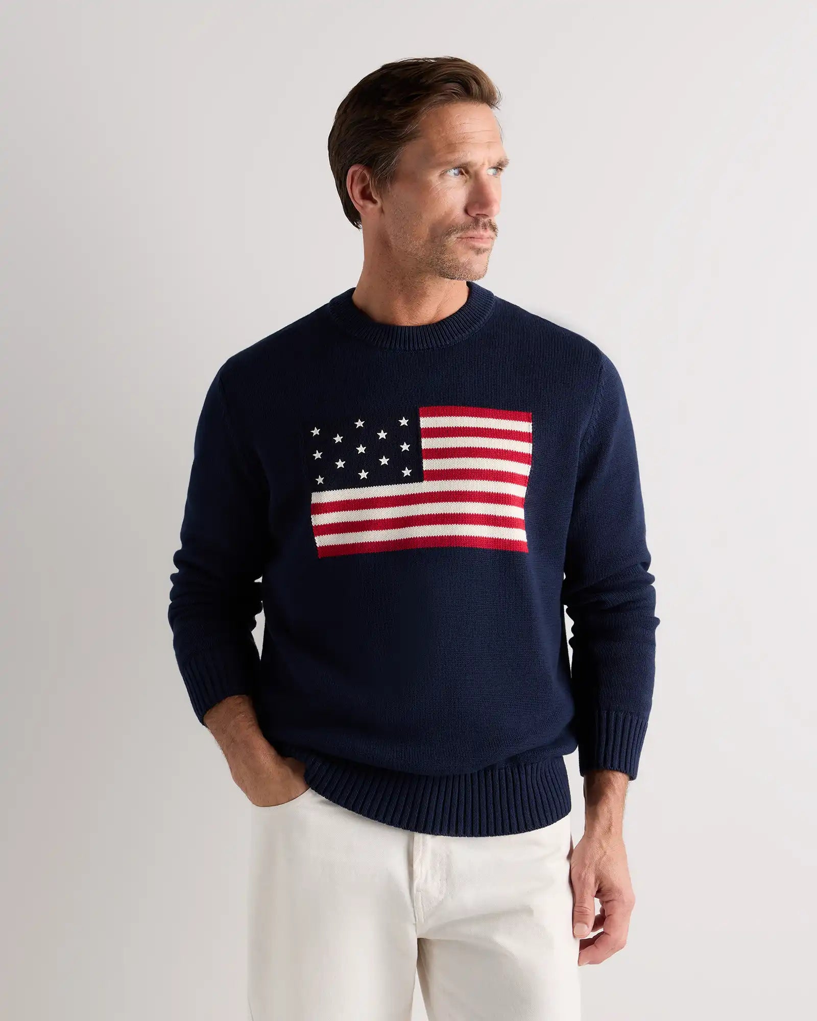 100% Organic Cotton Flag Sweater